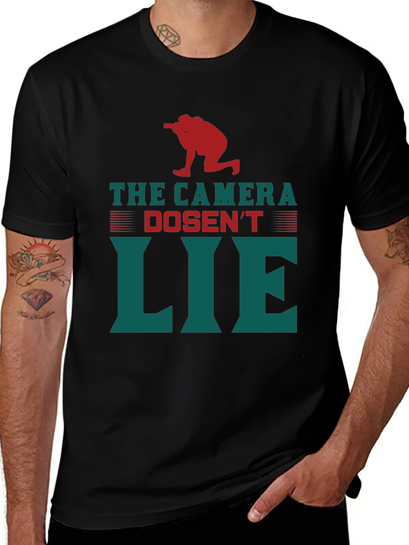 The Camera Doesnt Lie Graphic Tee
