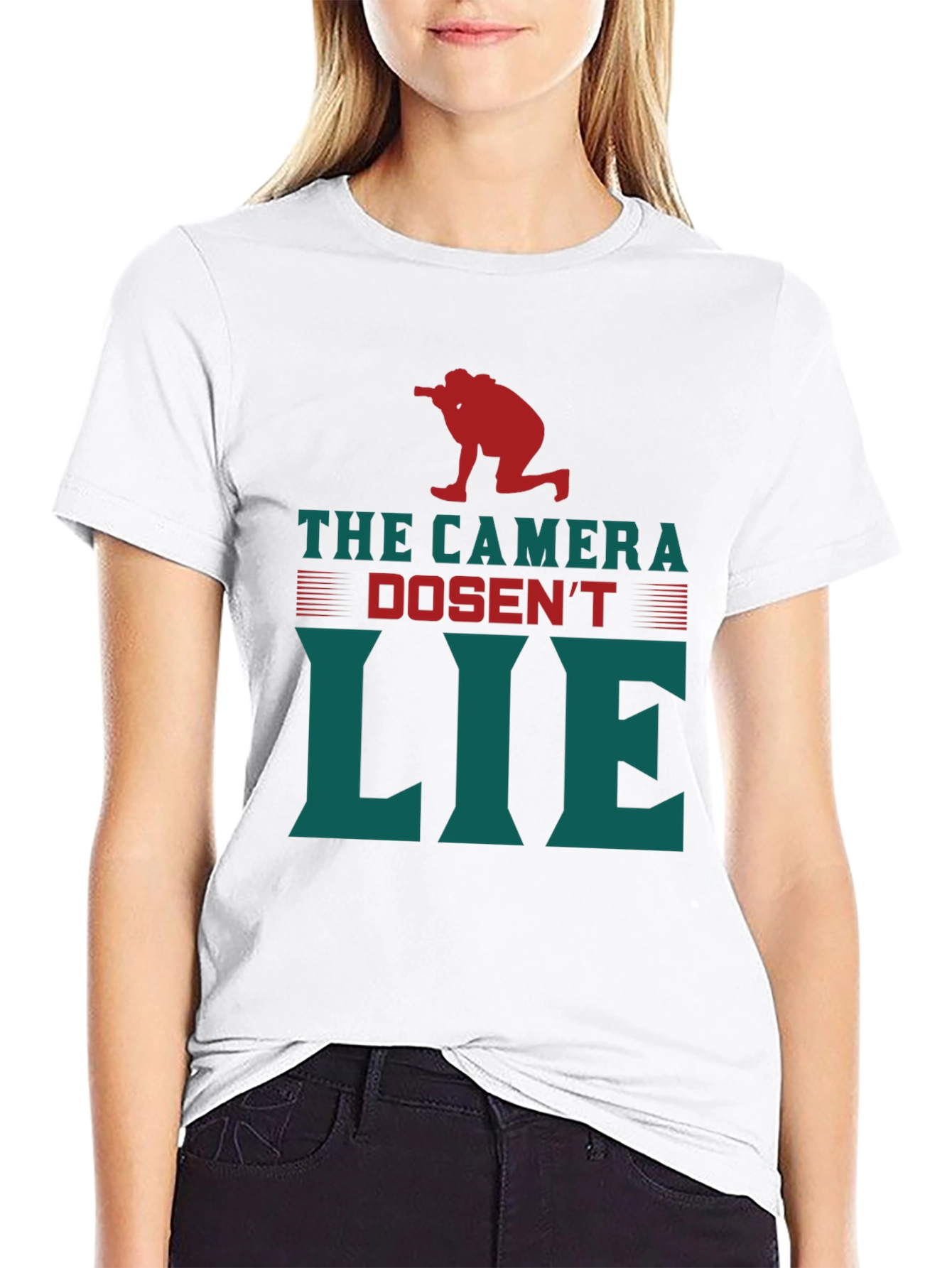 The Camera Doesnt Lie Graphic Tee