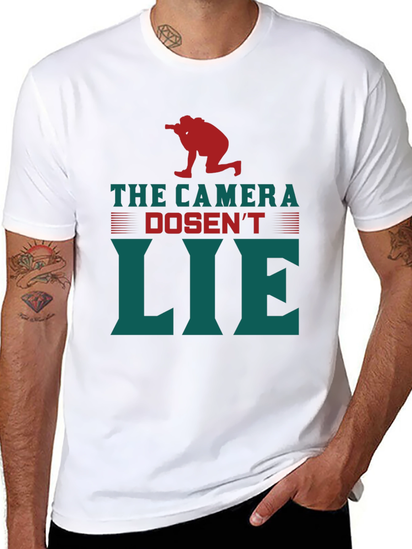 The Camera Doesnt Lie Graphic Tee