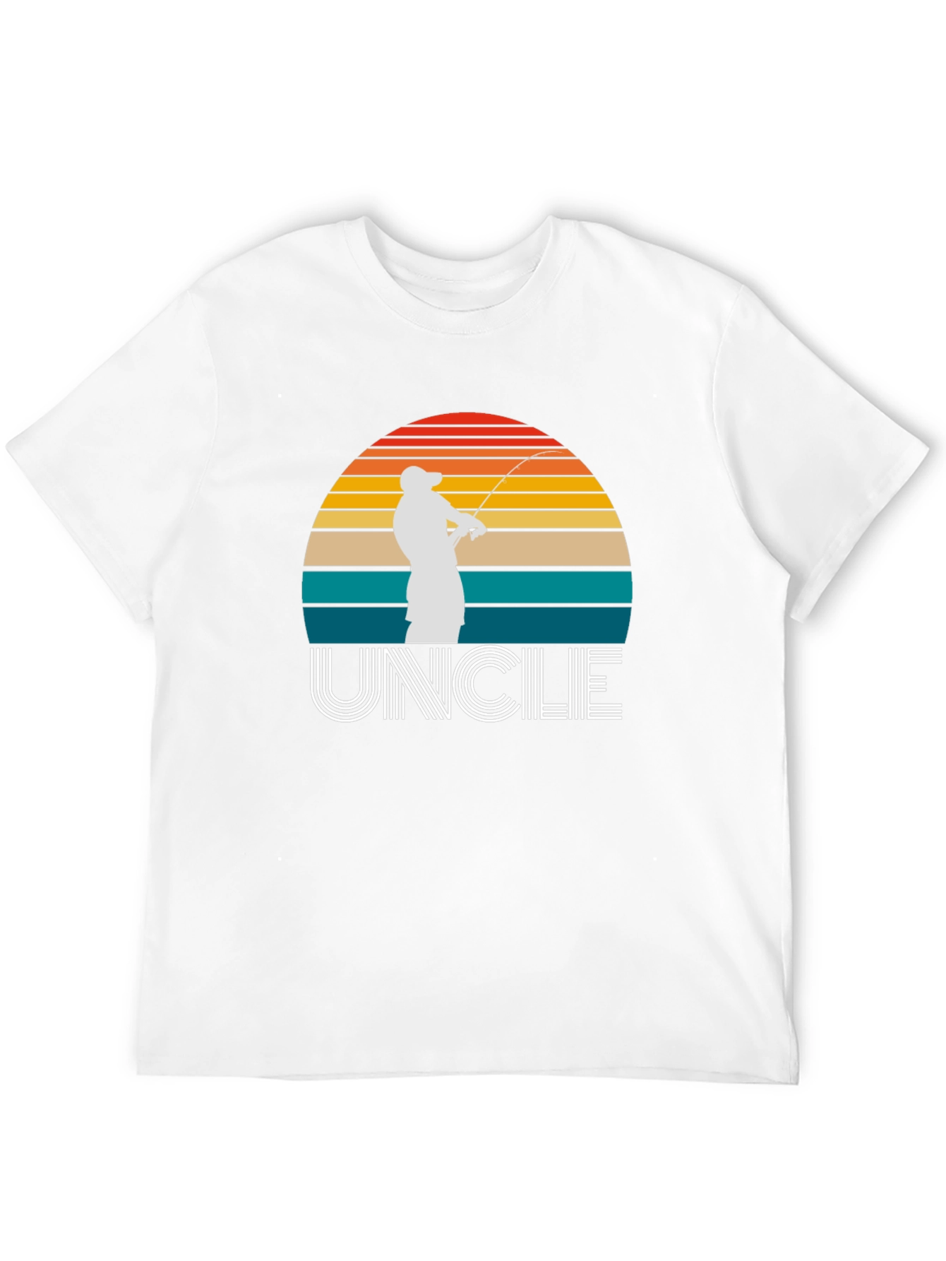 Retro Fishing Uncle T-Shirt