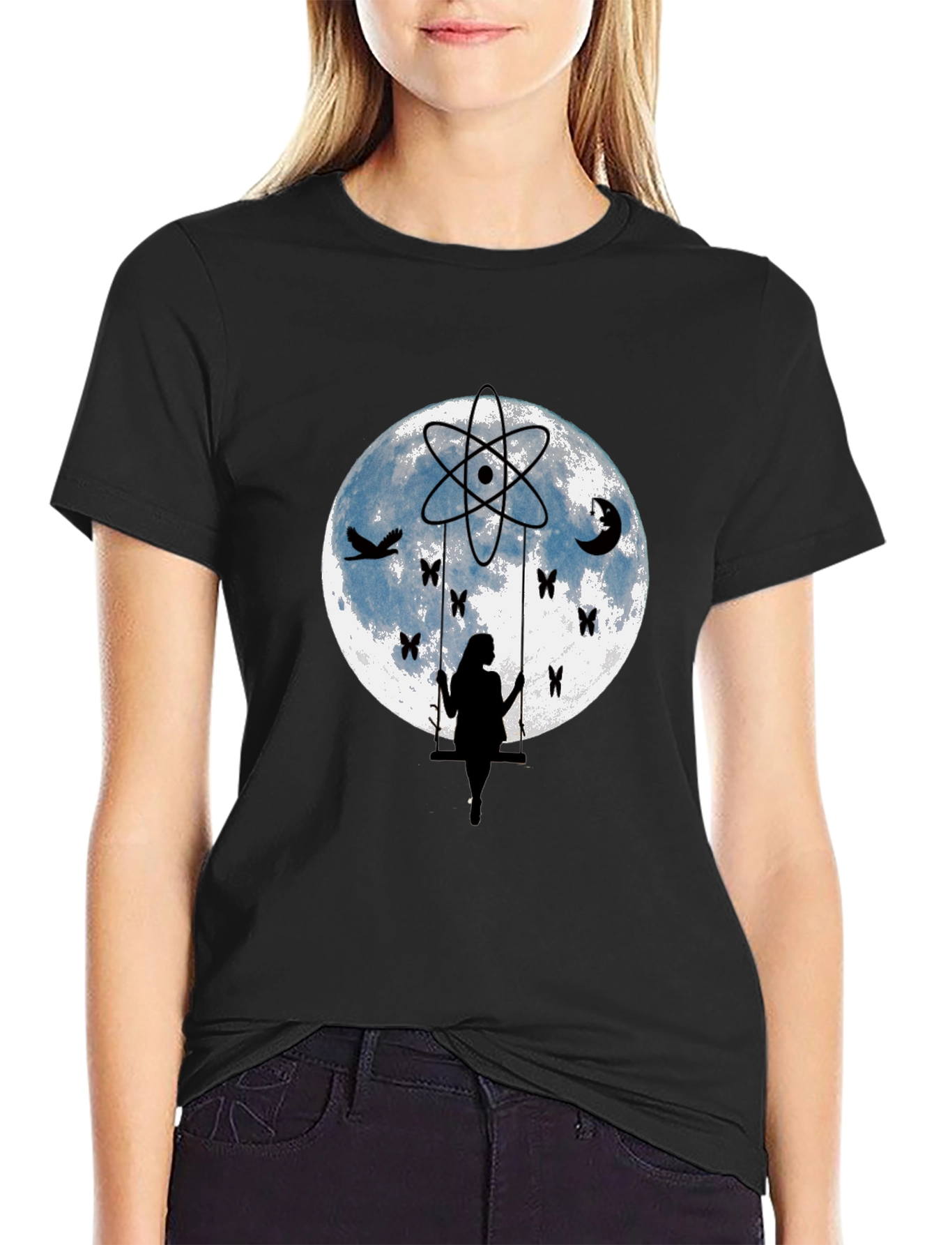 Moon Swing Graphic T-Shirt