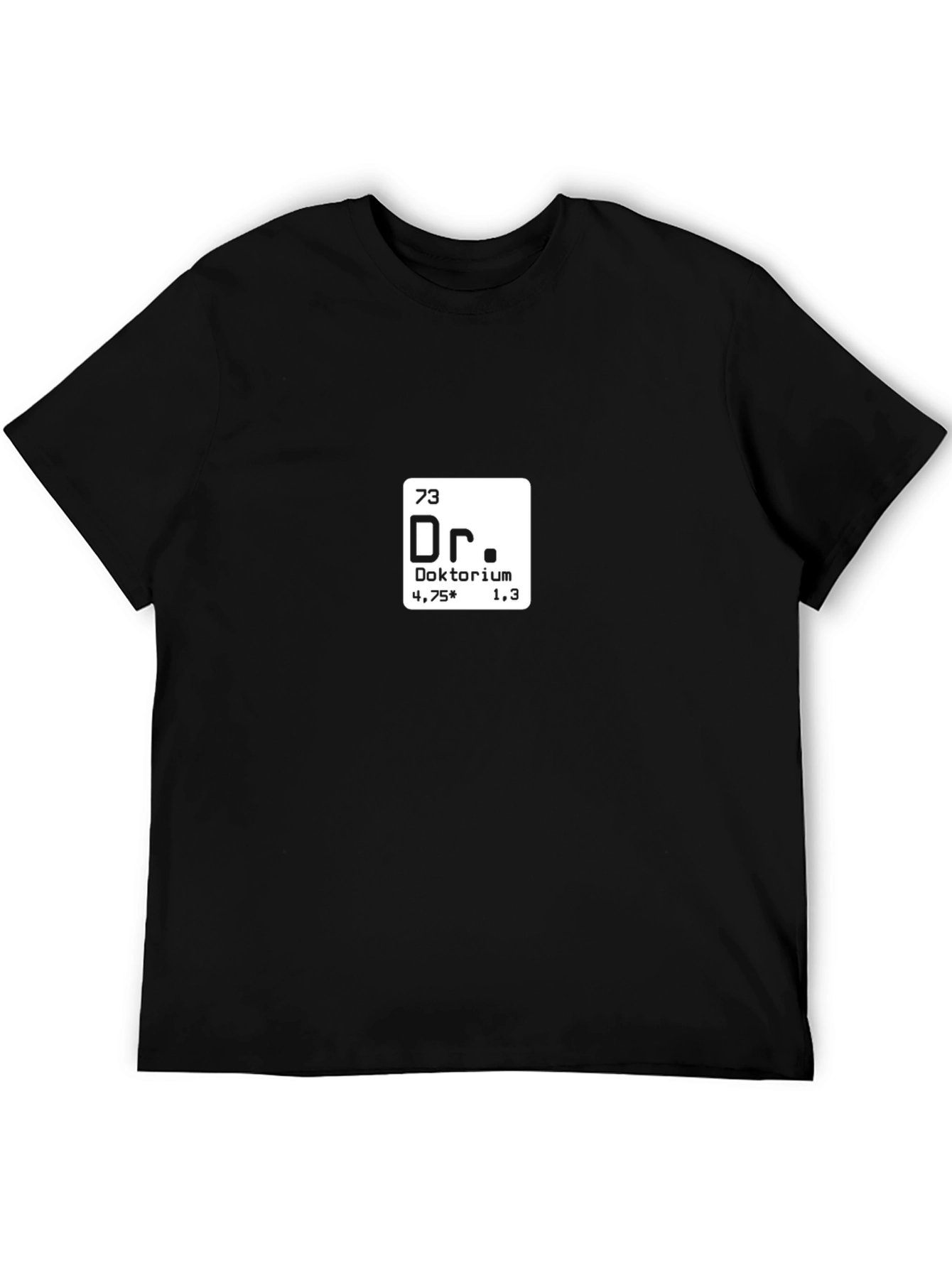 Doktorium Periodic Table Black T-Shirt