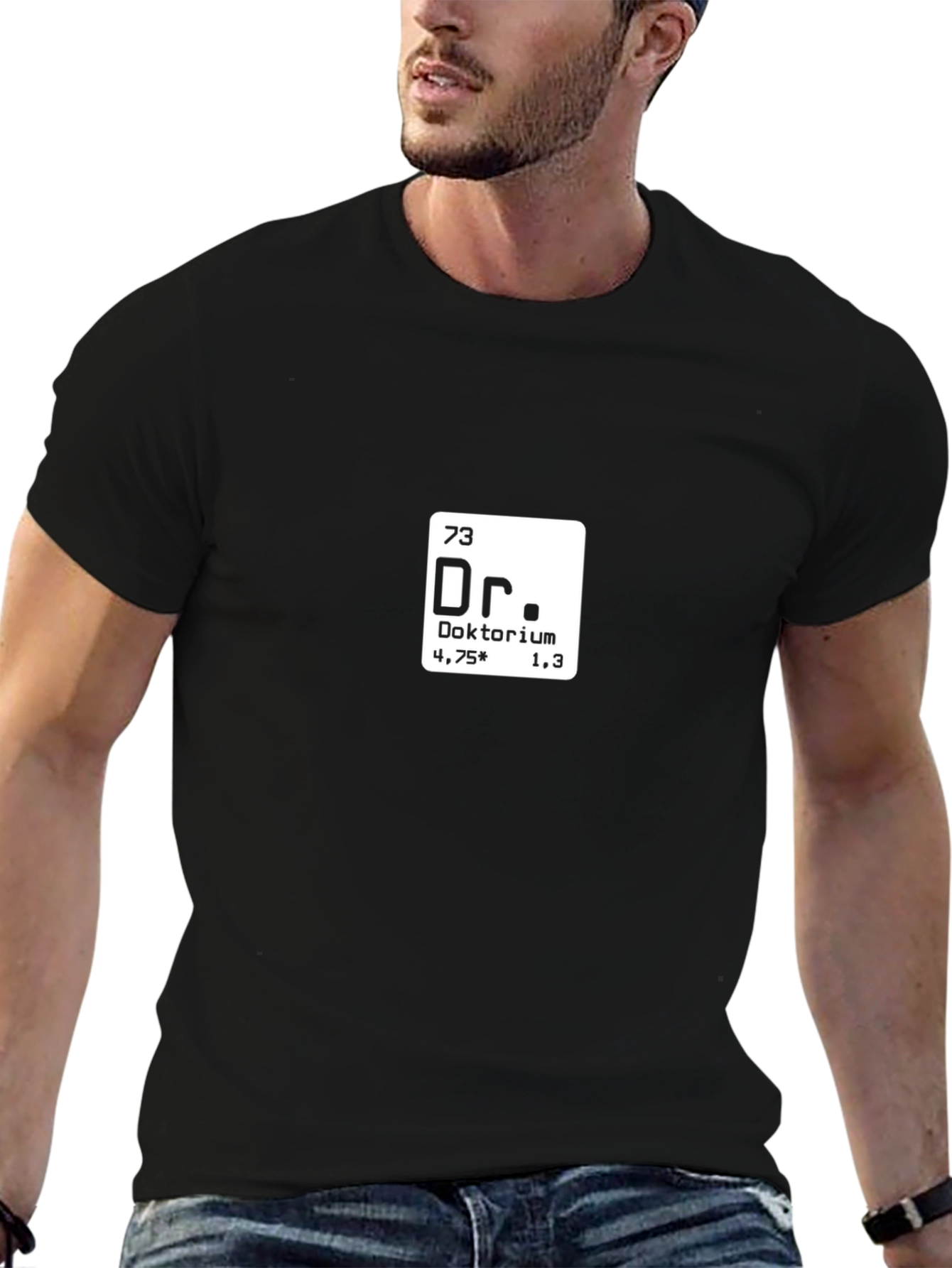 Doktorium Periodic Table Black T-Shirt
