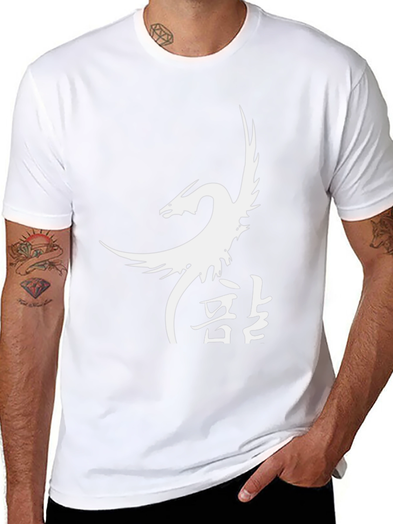 Phoenix Graphic Tee - Mens Black T-Shirt