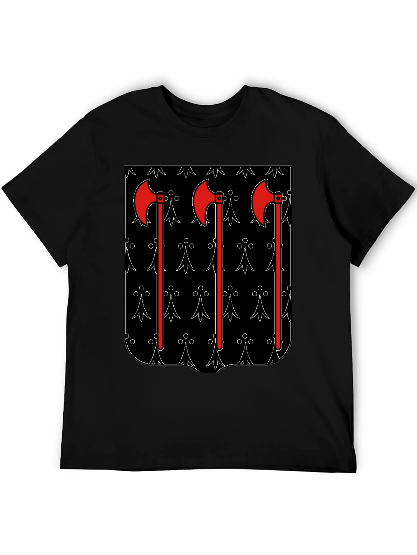 Brittany Axes T-Shirt - Black