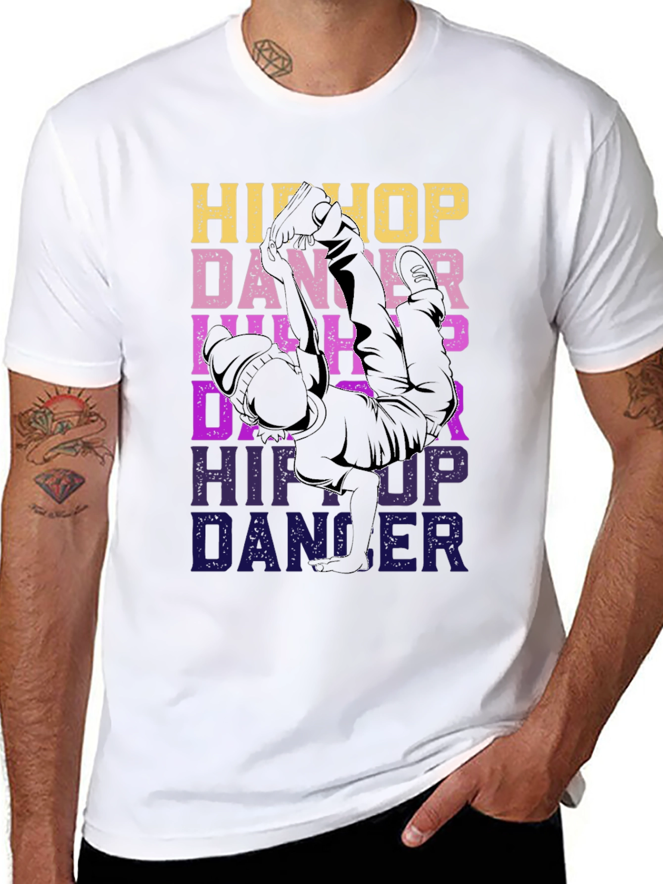 Hip Hop Dancer Graphic T-Shirt