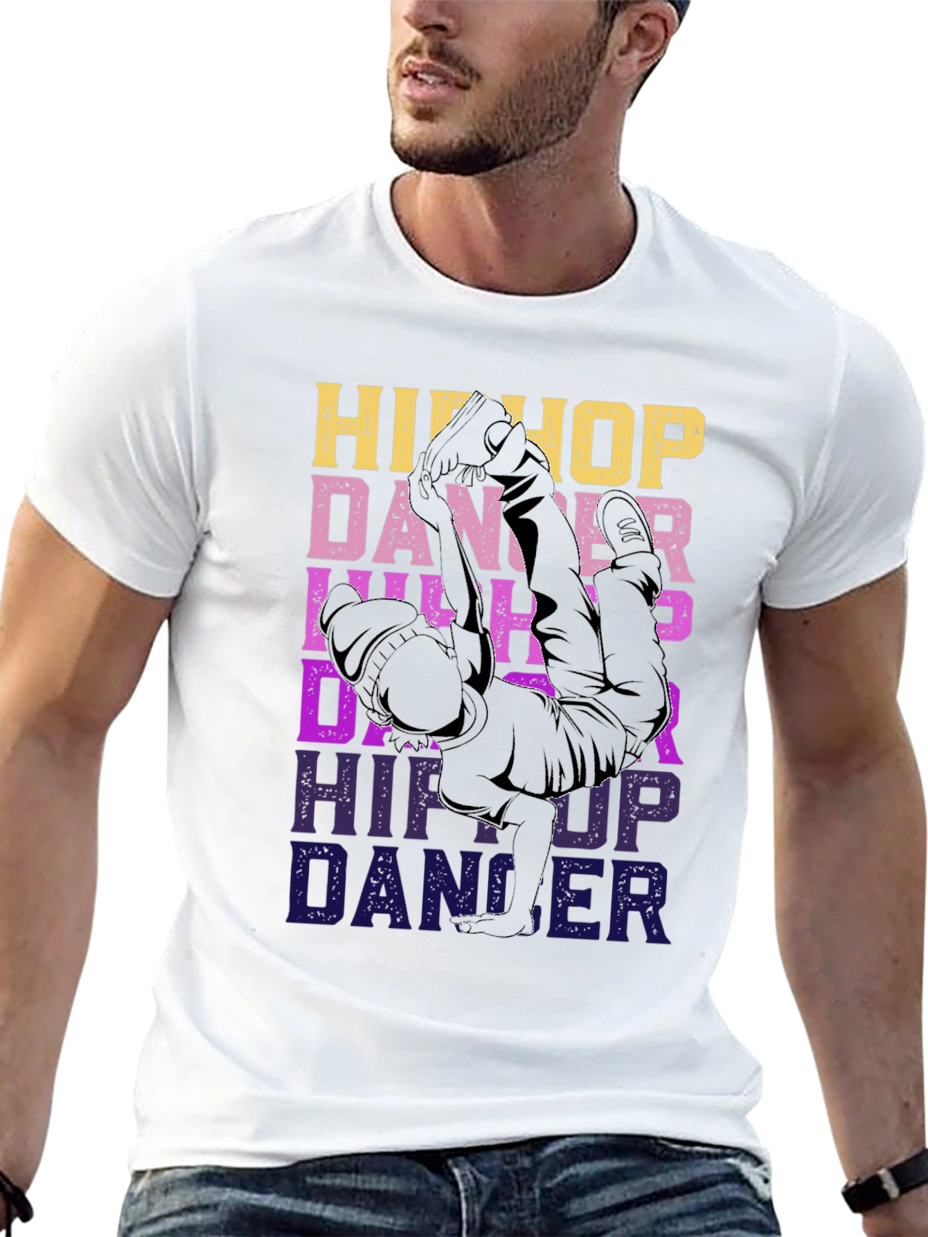 Hip Hop Dancer Graphic T-Shirt