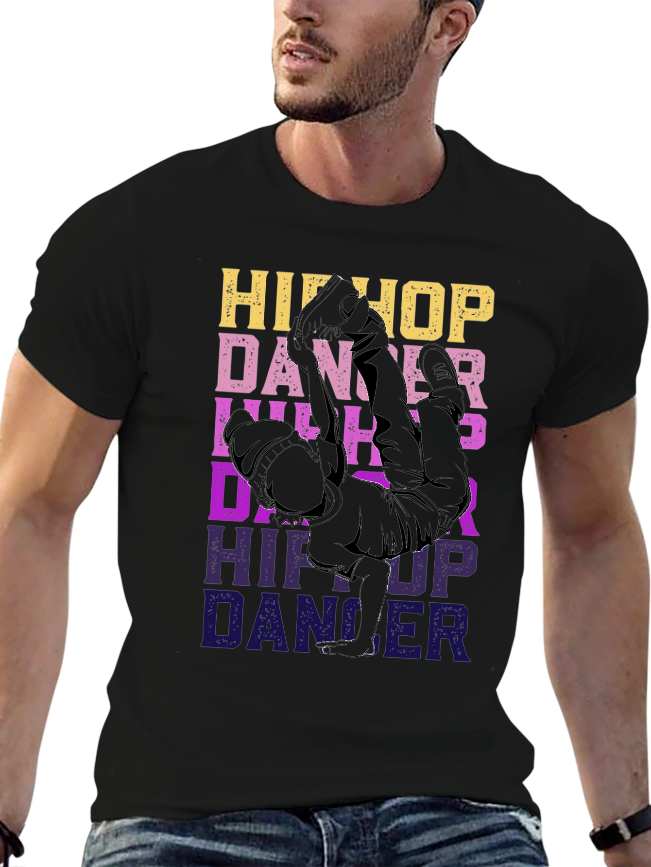 Hip Hop Dancer Graphic T-Shirt