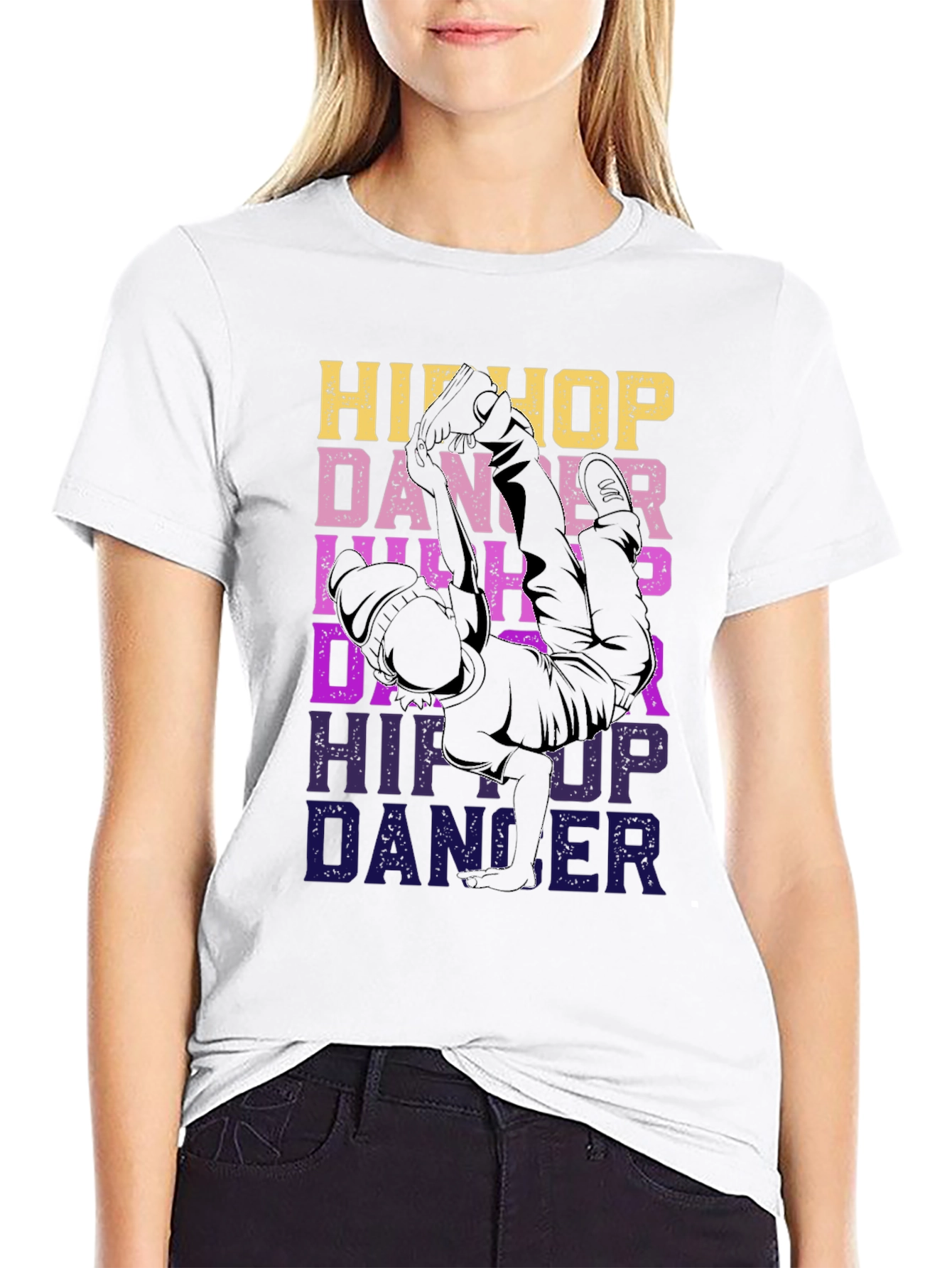 Hip Hop Dancer Graphic T-Shirt