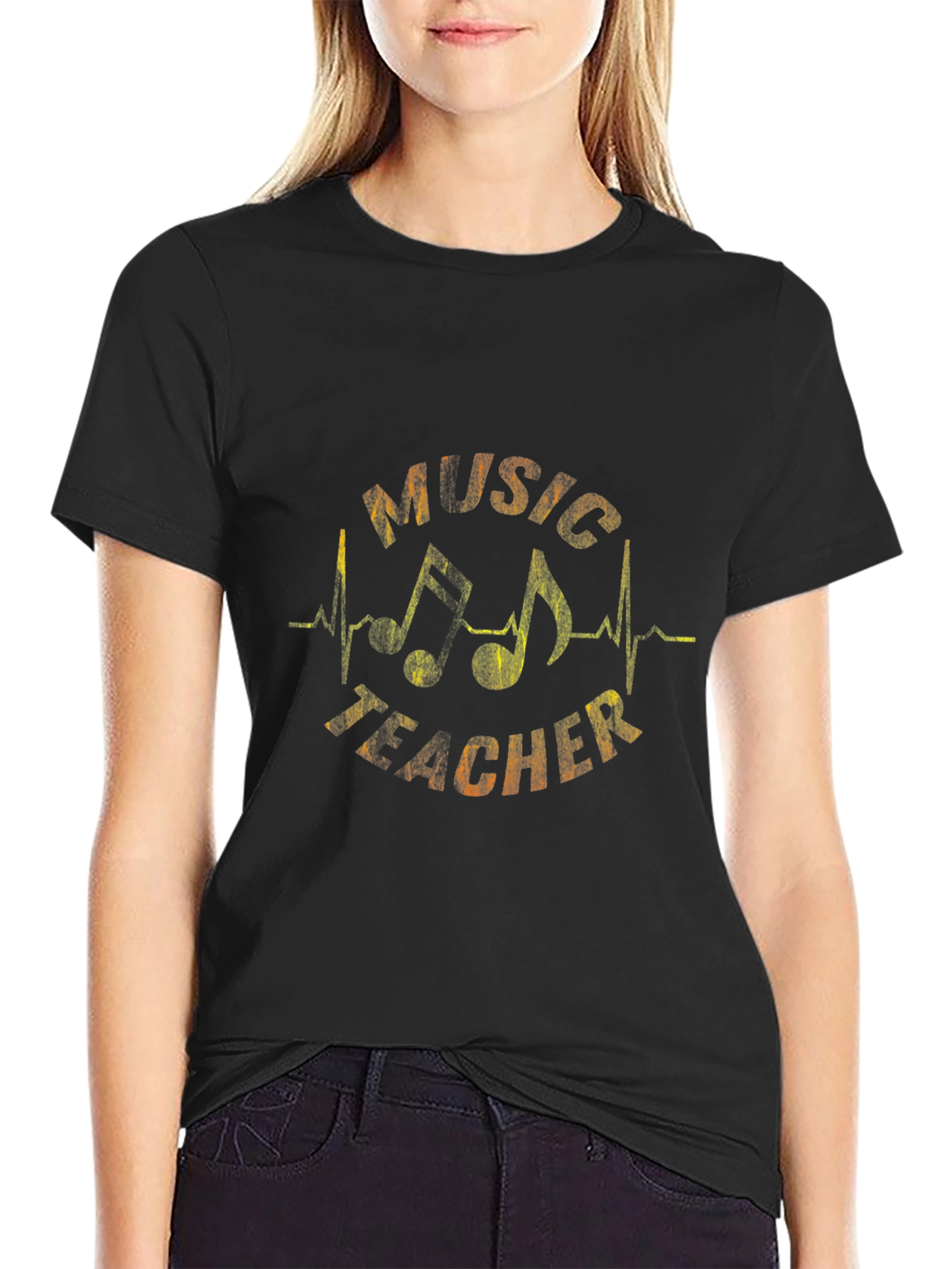 Music Teacher Graphic T-Shirt