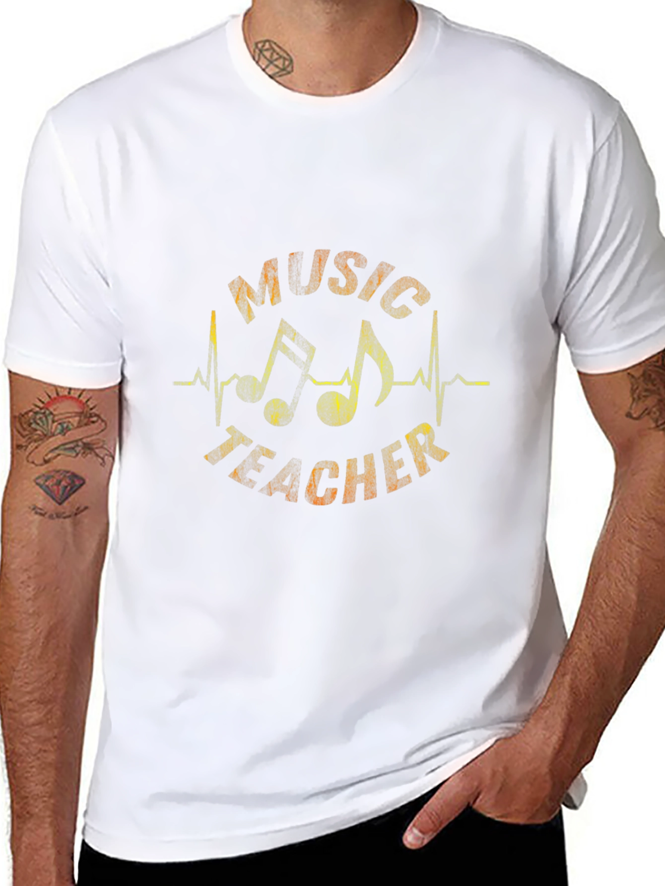 Music Teacher Graphic T-Shirt