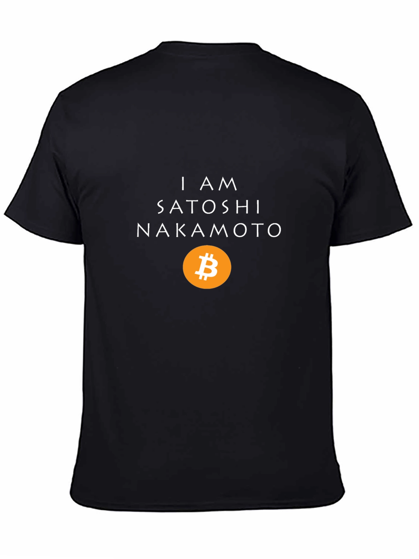 I AM Satoshi Nakamoto Bitcoin Crypto T-Shirt