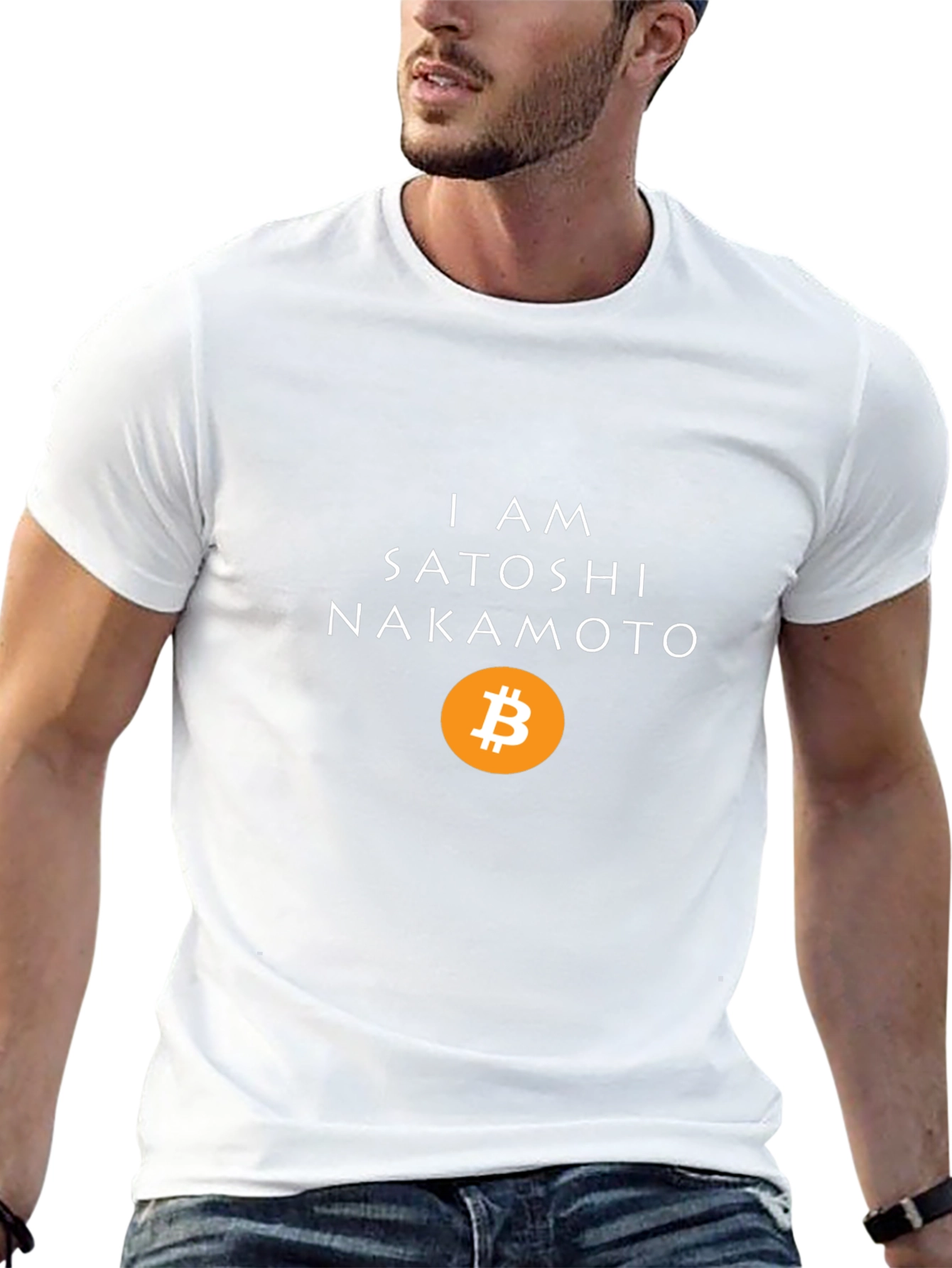 I AM Satoshi Nakamoto Bitcoin Crypto T-Shirt