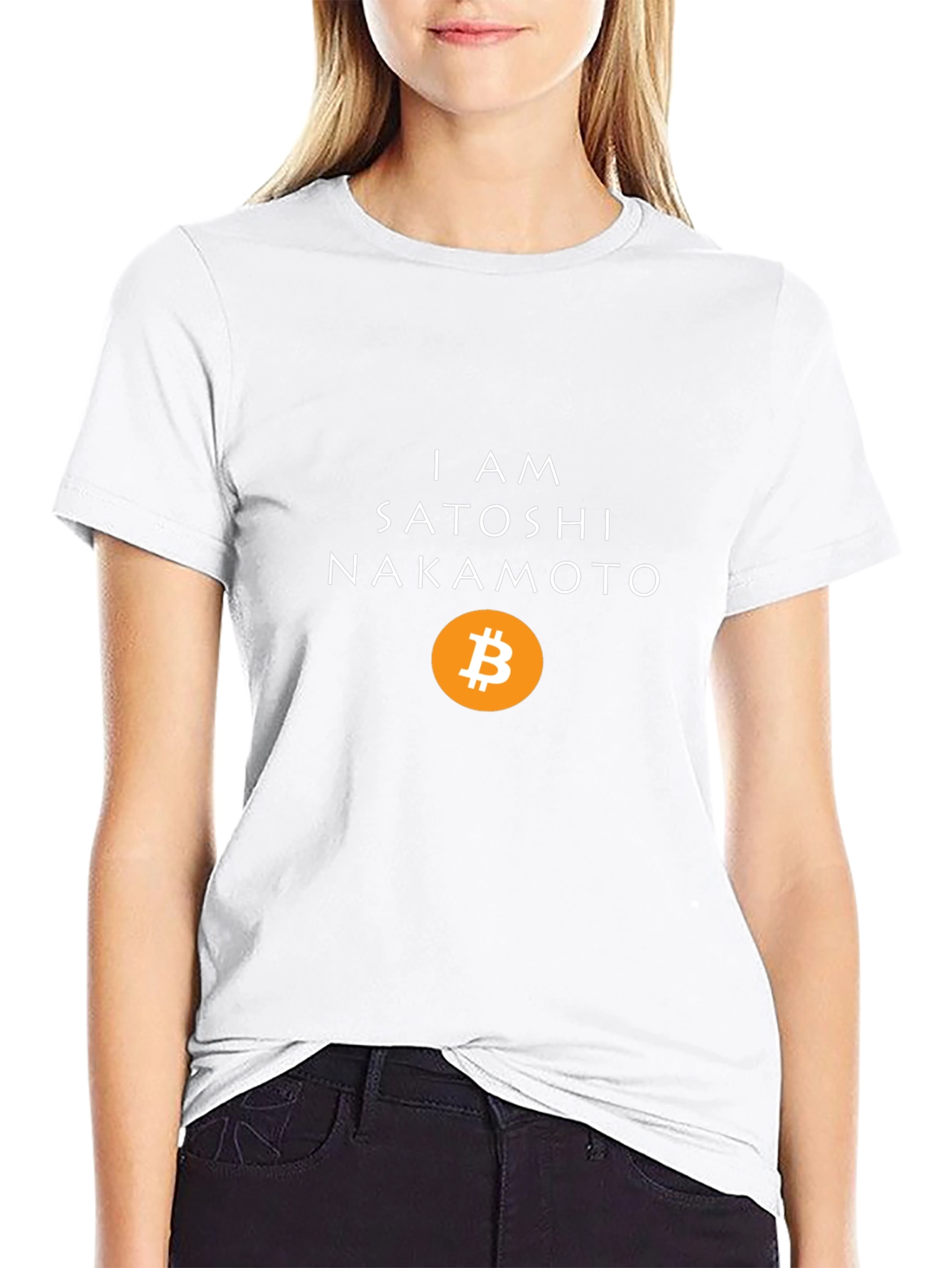 I AM Satoshi Nakamoto Bitcoin Crypto T-Shirt