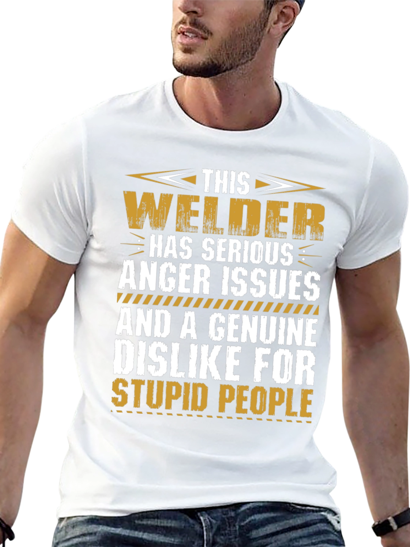 Welder Anger Issues Graphic Tee