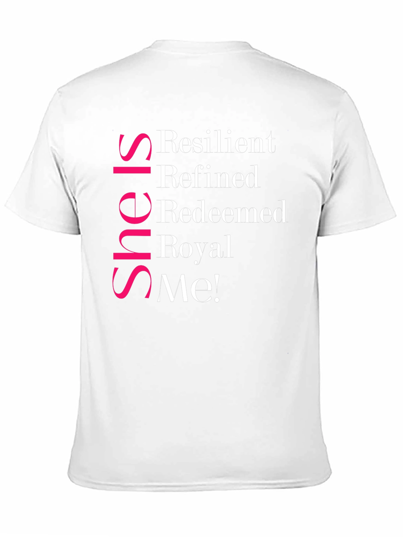 She Is Resilient T-Shirt - Black