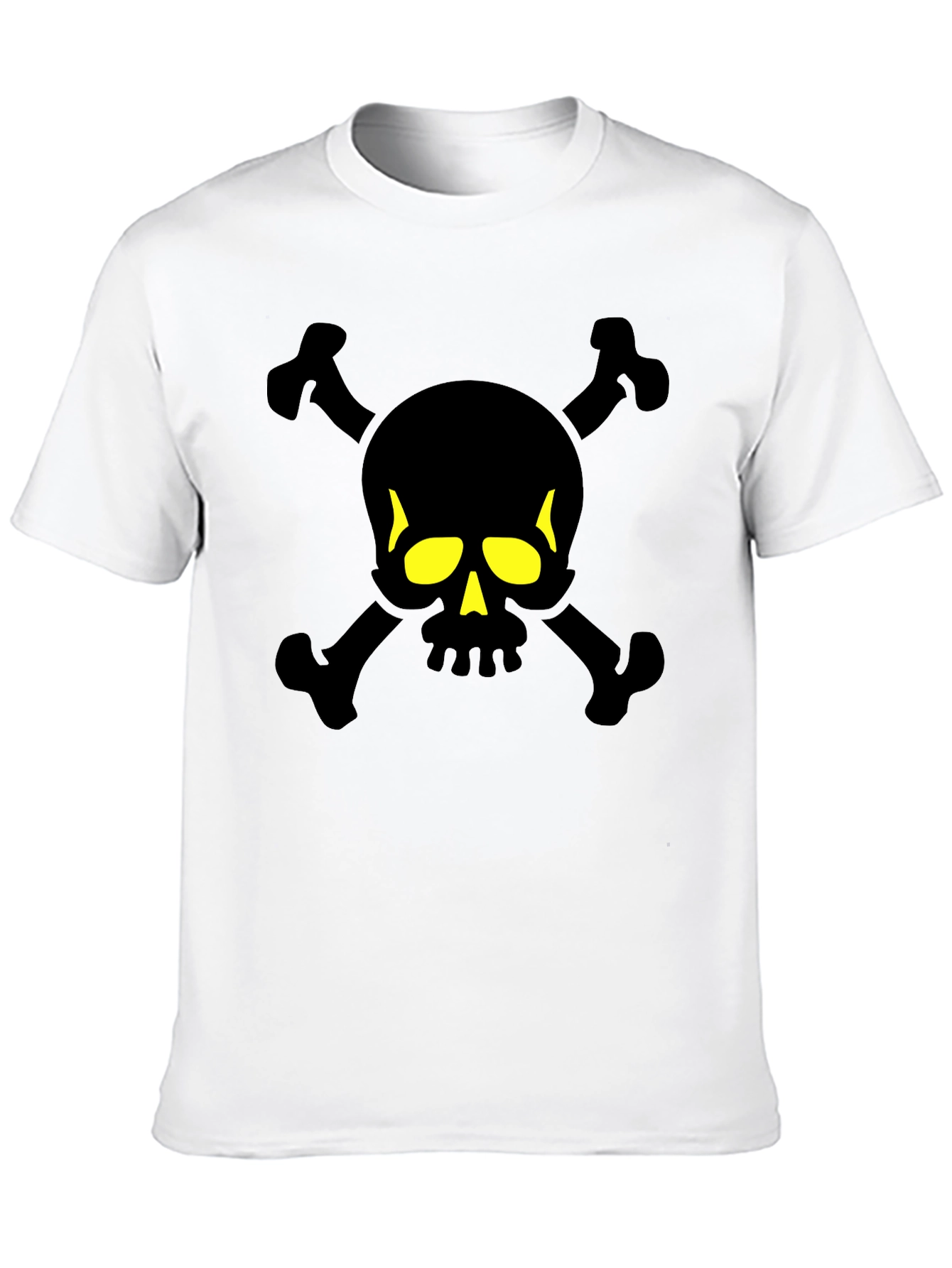 Skull & Crossbones Graphic Tee - Classic Black Shirt