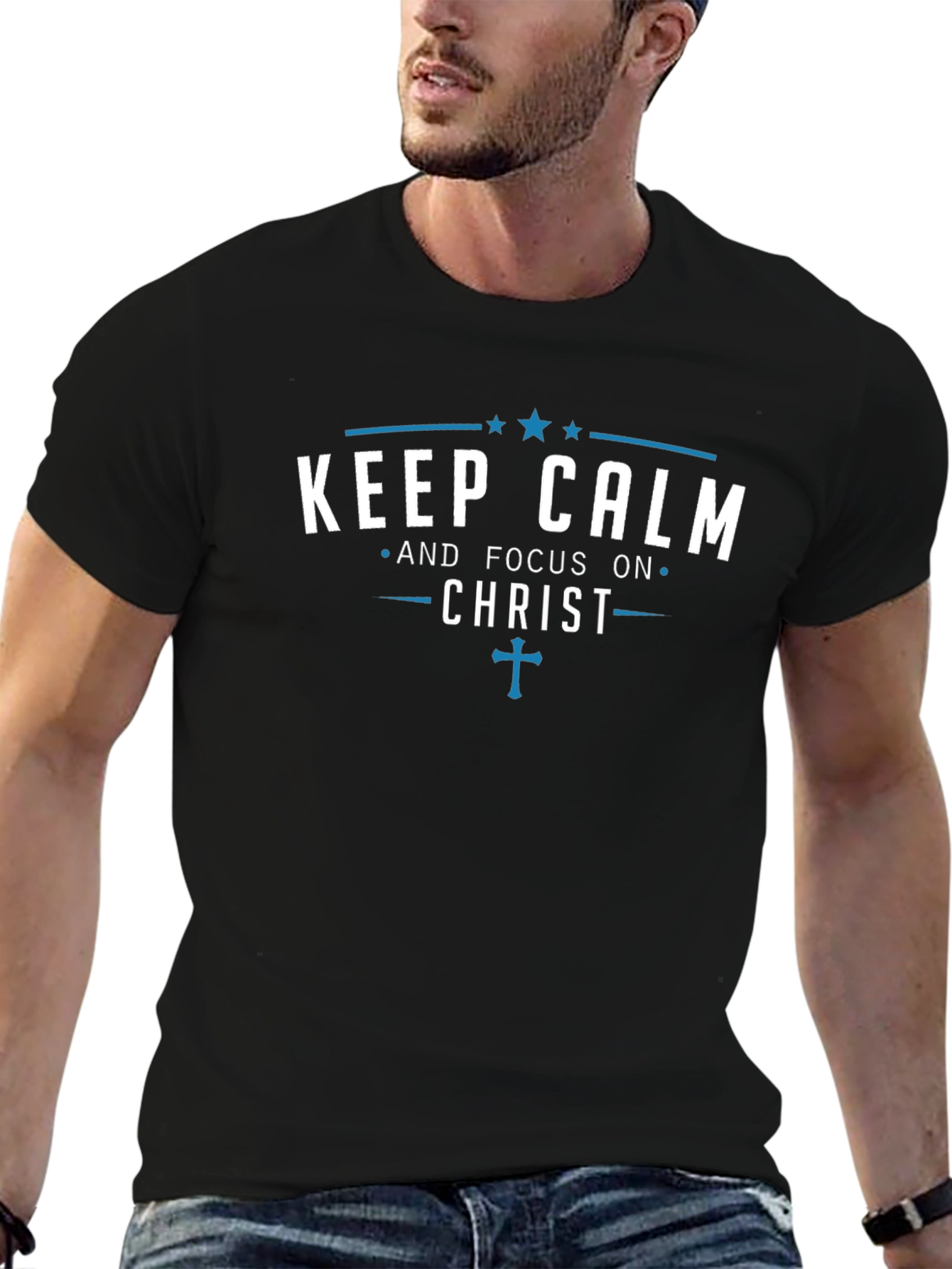 Keep Calm and Focus on Christ T-Shirt