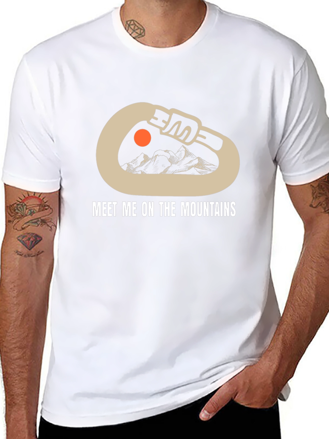 Meet Me On The Mountains Graphic T-Shirt