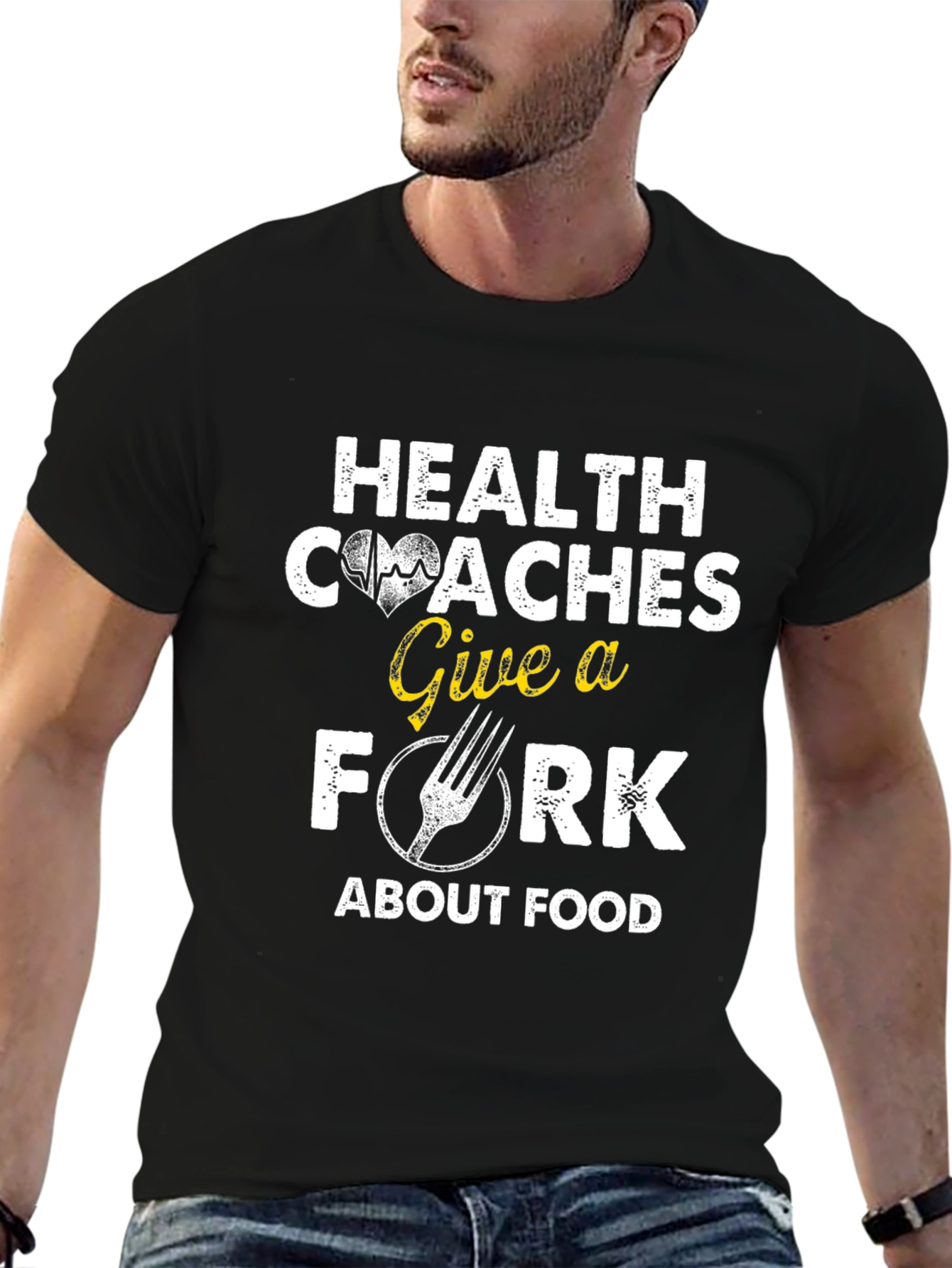 Health Coaches Give a Fork T-Shirt