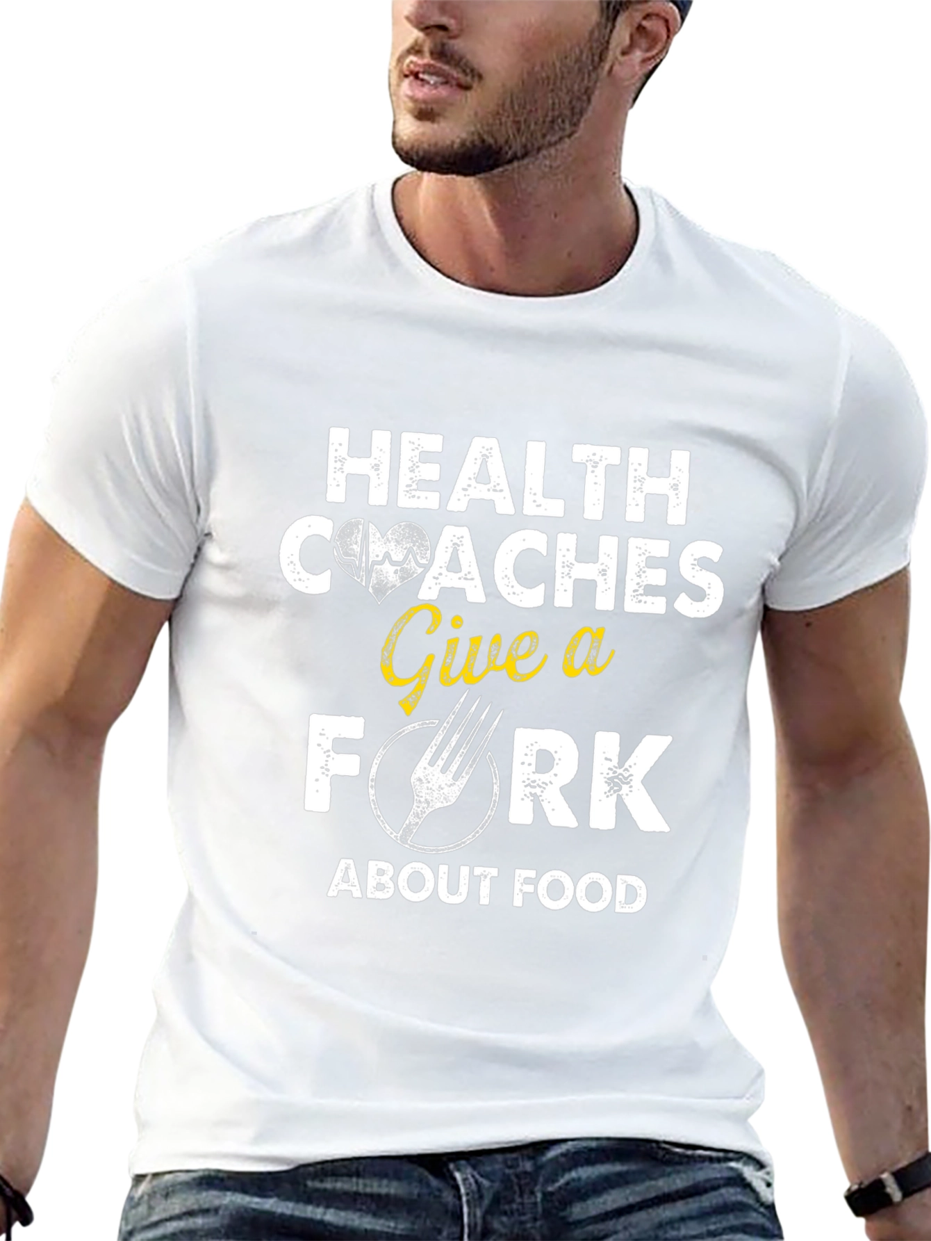 Health Coaches Give a Fork T-Shirt