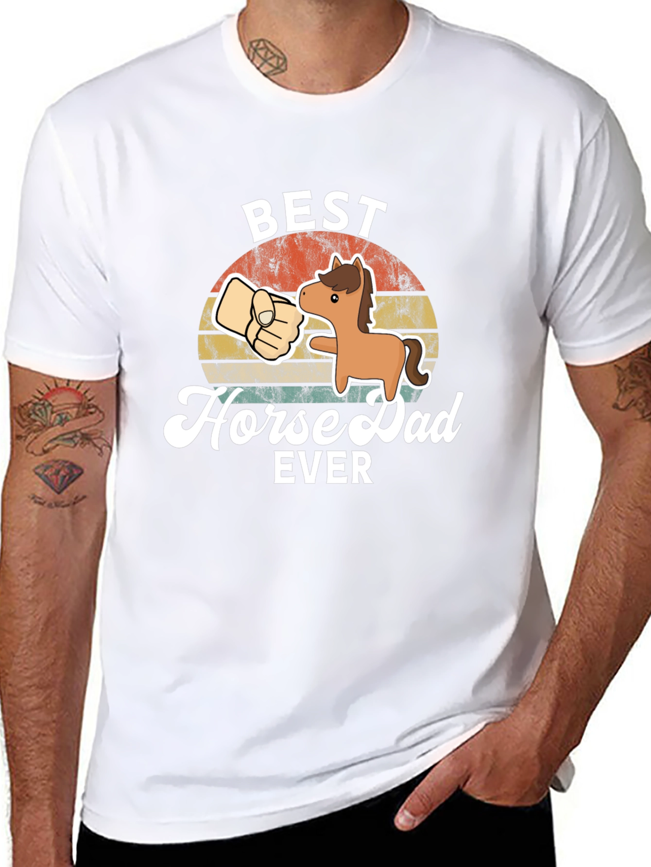 Best Horse Dad Ever T-Shirt