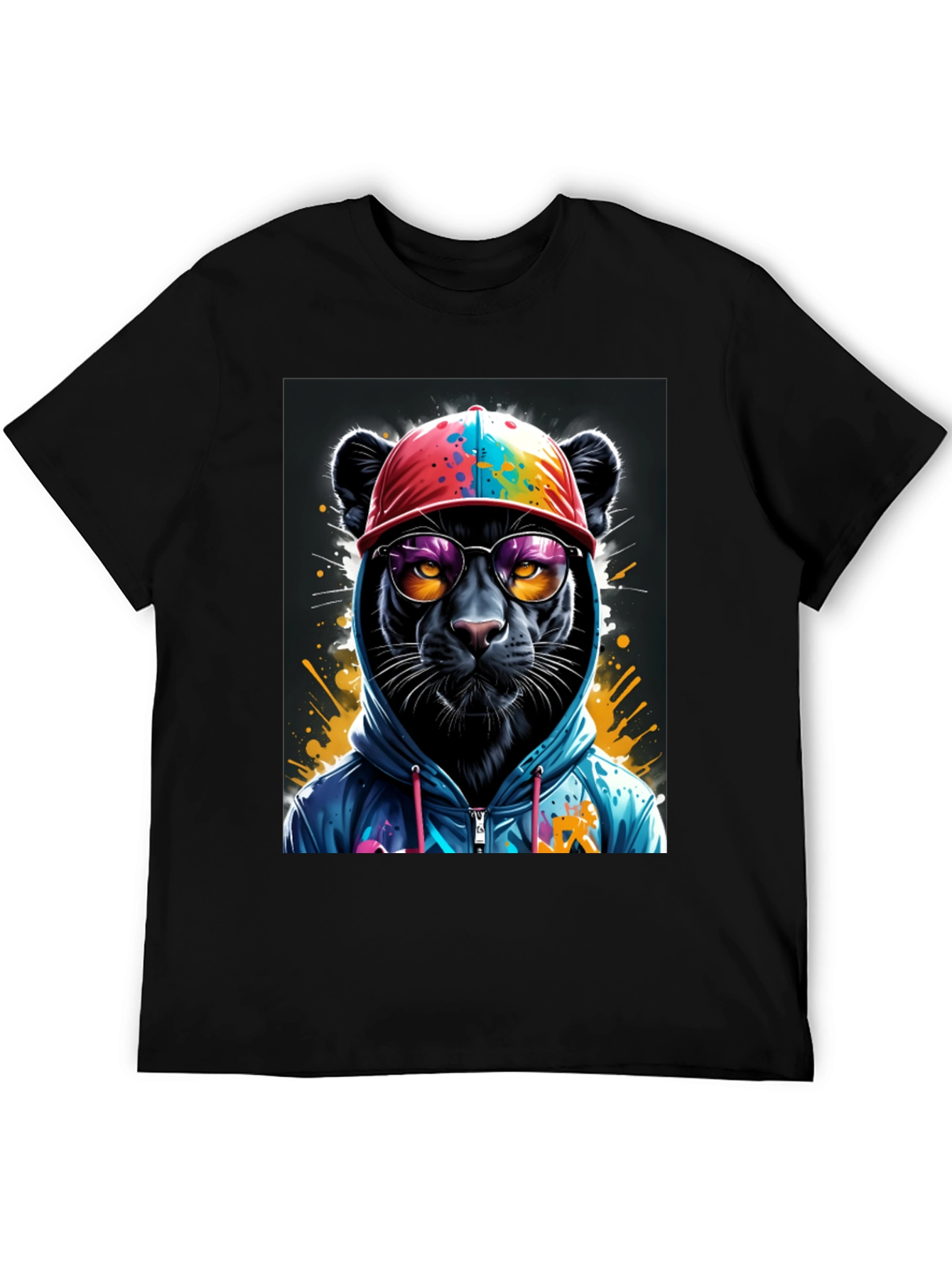 Cool Panther T-Shirt - Stylish Graphic Tee