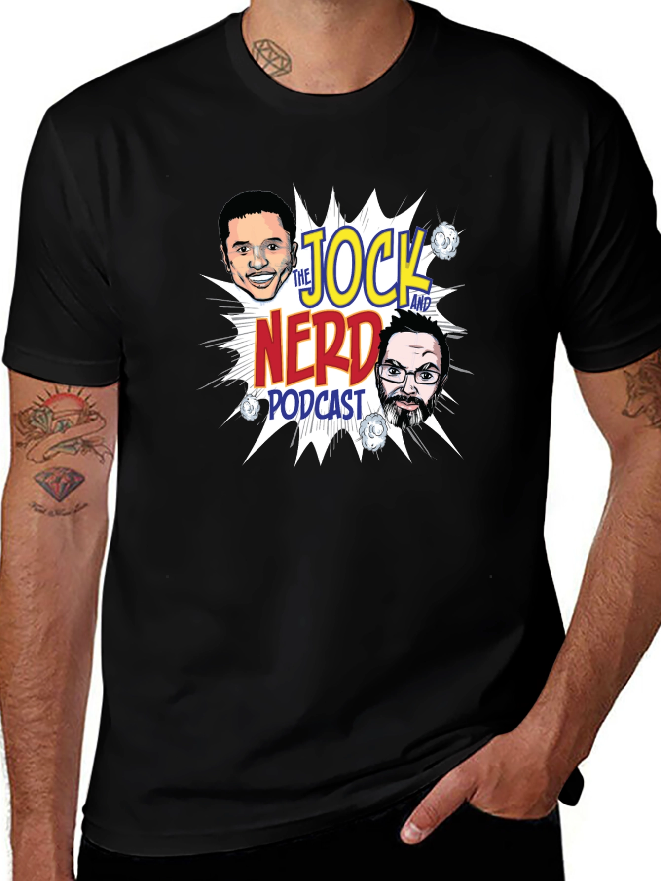 The Jock and Nerd Podcast T-Shirt