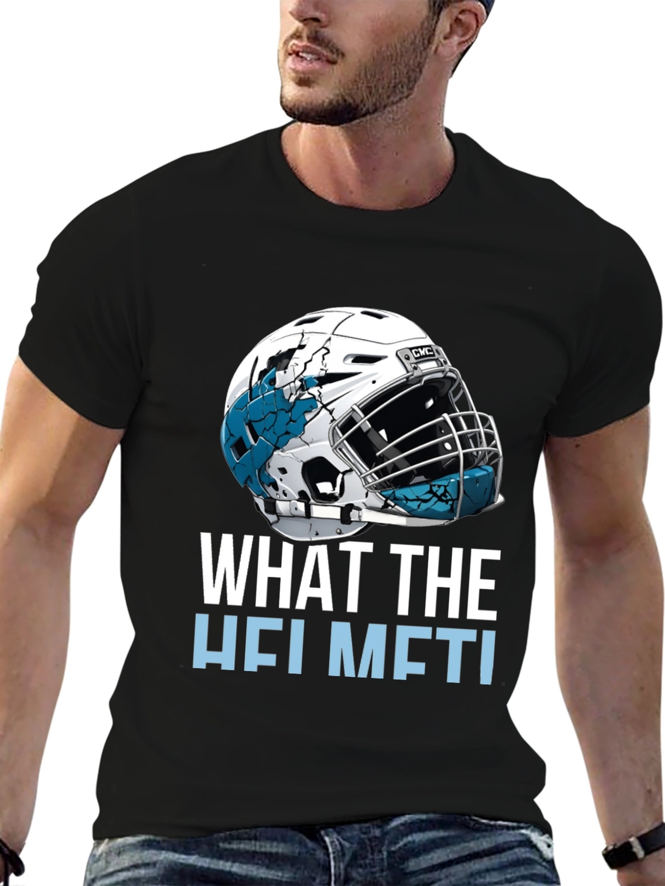 What the Helmet T-Shirt - Sports Fan Tee