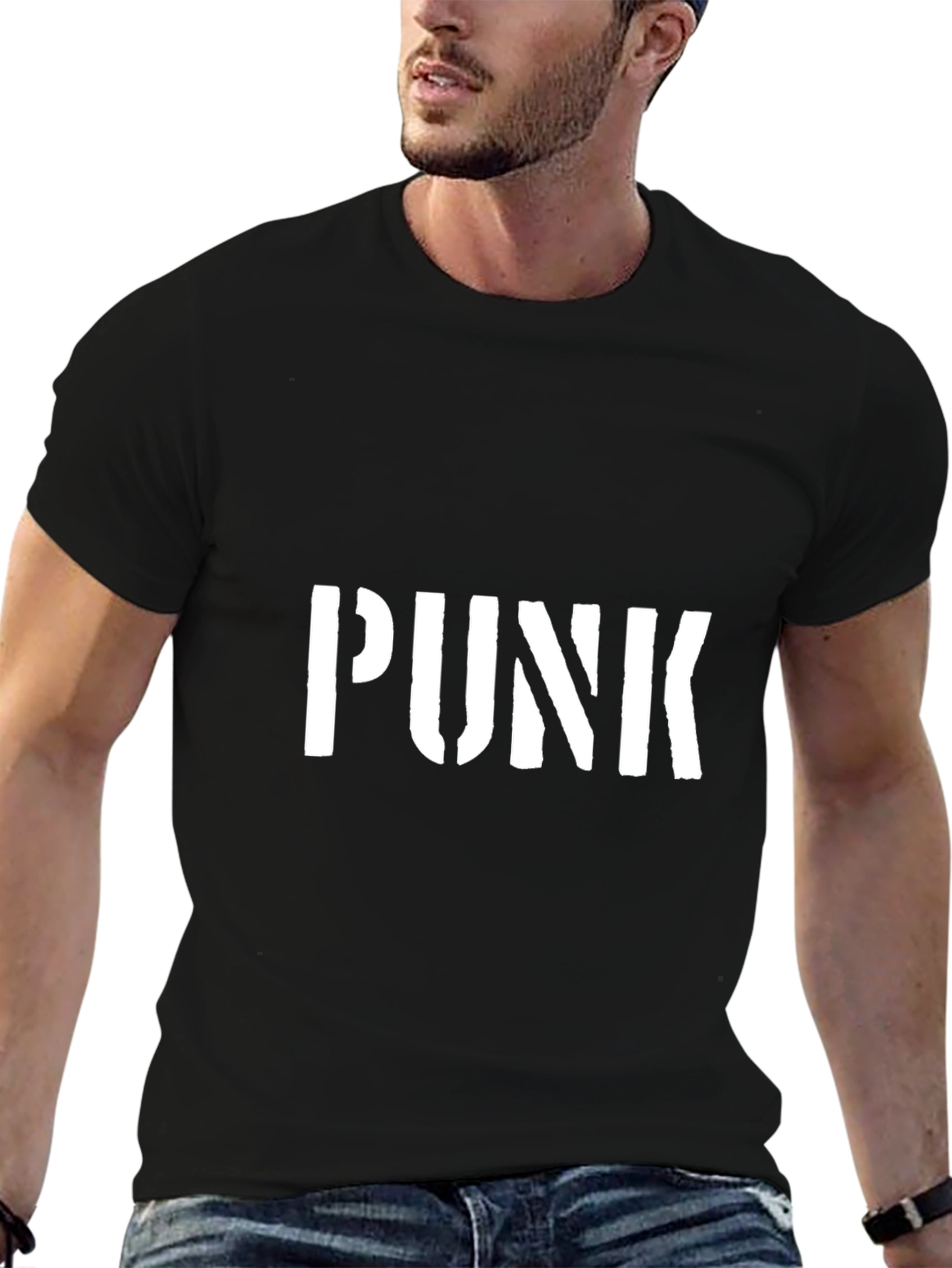 Punk Graphic Tee - Bold Statement T-Shirt