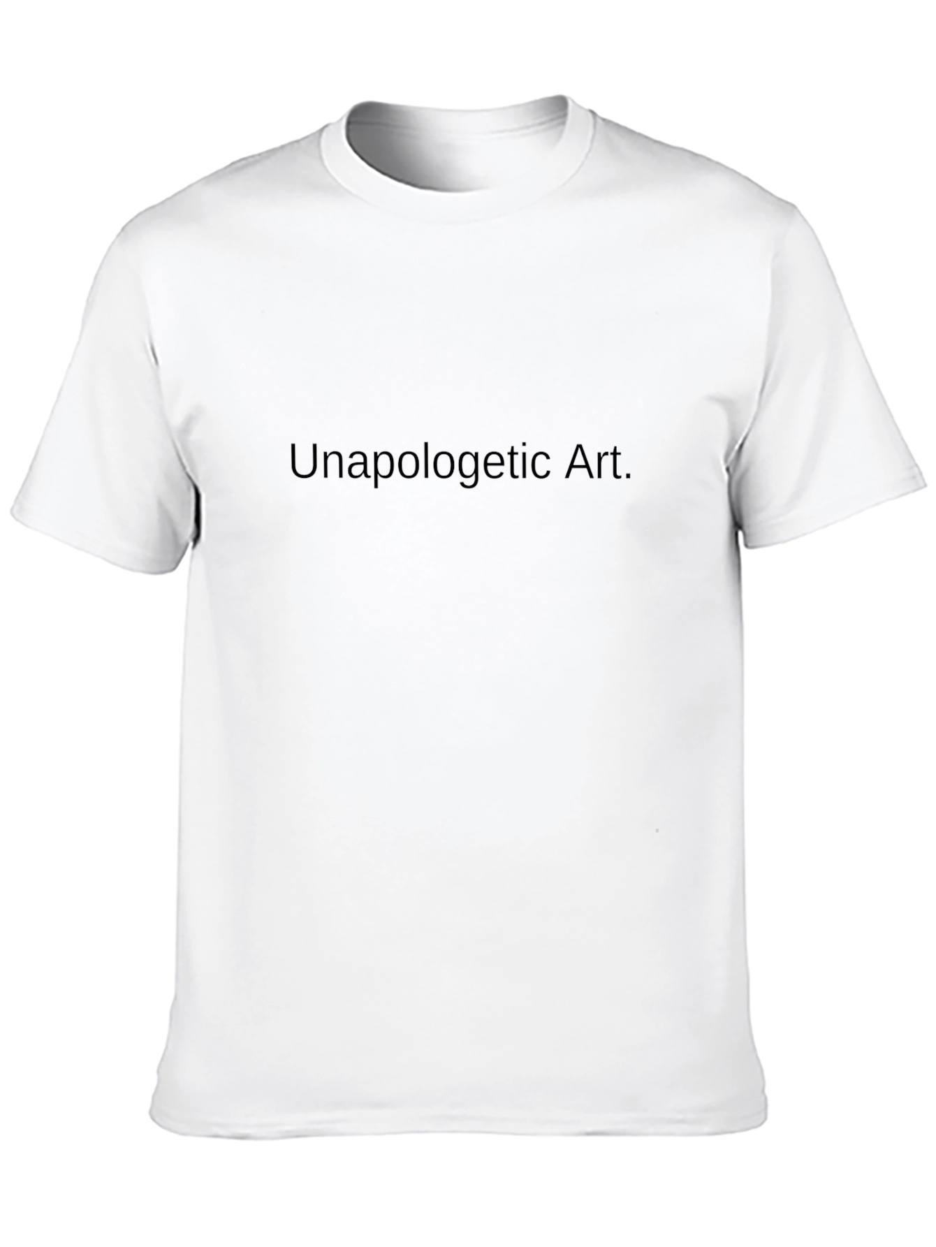 Unapologetic Art Black T-Shirt