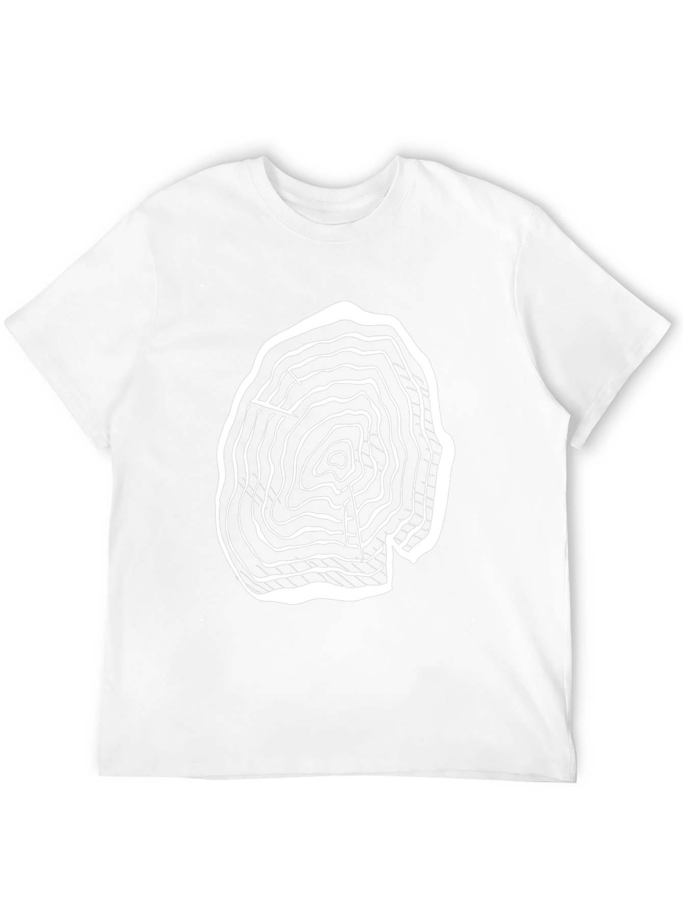 Tree Ring Graphic Tee - Nature Inspired Design