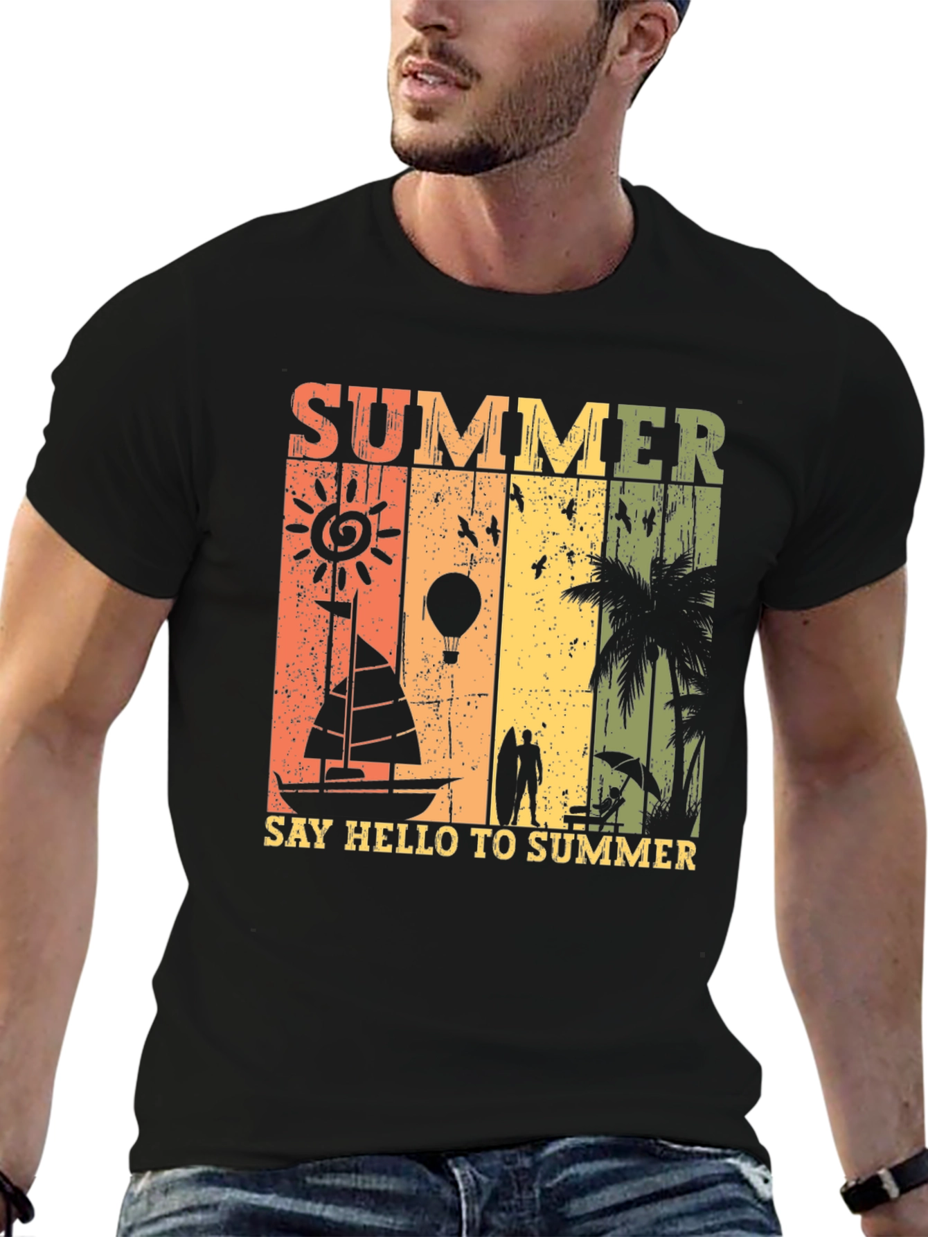 Summer Vacation T-Shirt: Beach Vibes Tee