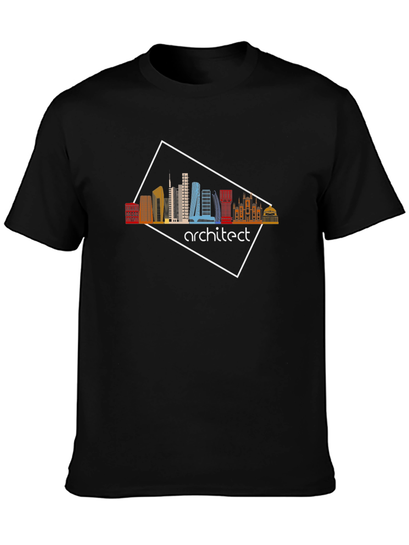 Architect Cityscape Graphic Tee
