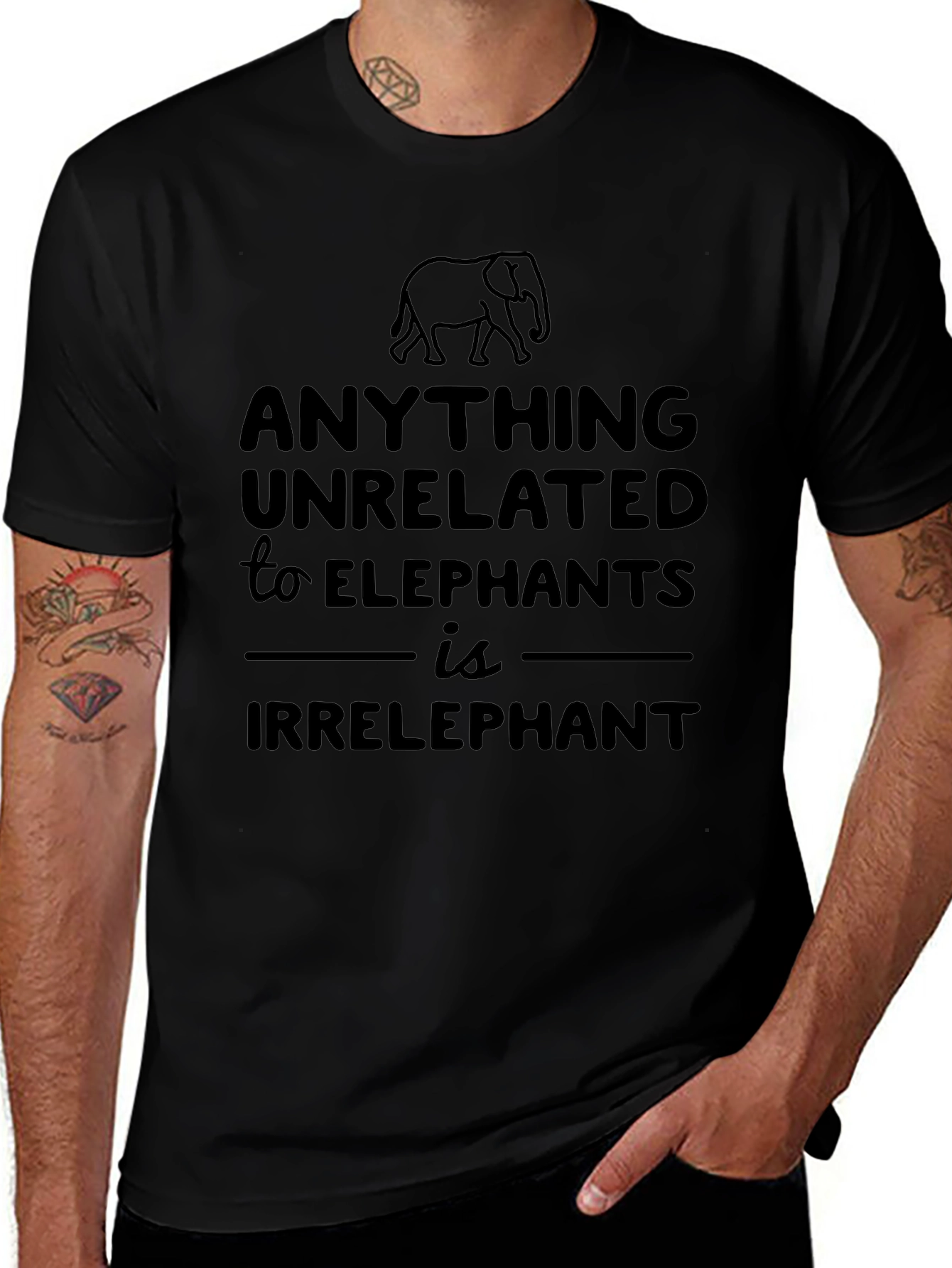 Anything Unrelated to Elephants T-Shirt