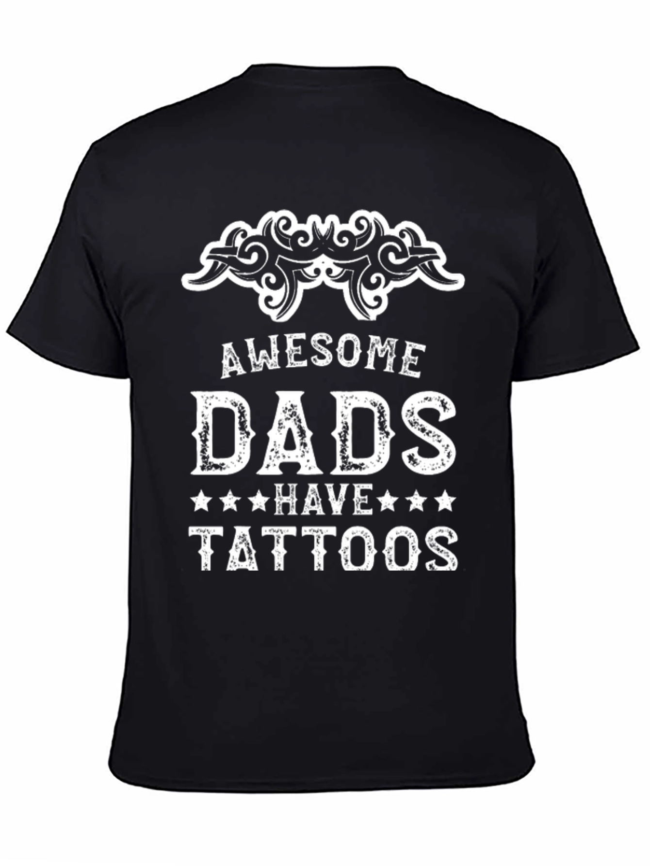 Awesome Dads Have Tattoos Graphic Tee