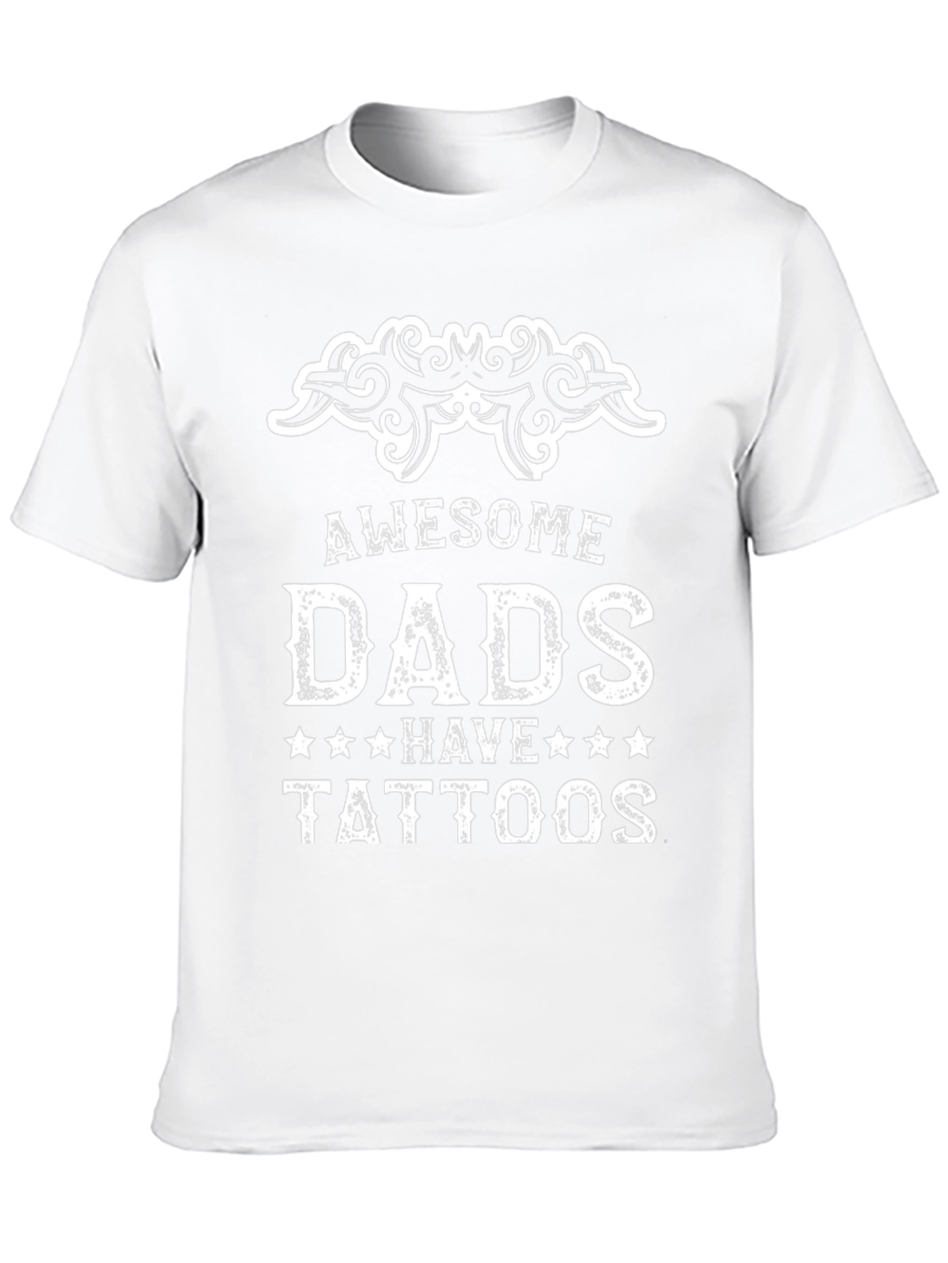 Awesome Dads Have Tattoos Graphic Tee