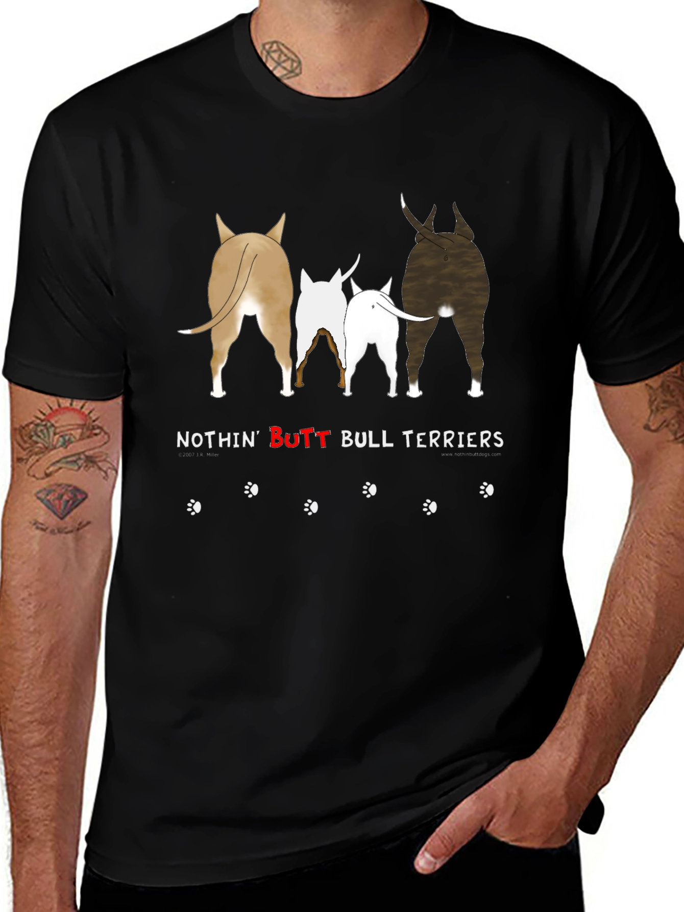 Nothin BUTT Bull Terriers T-Shirt
