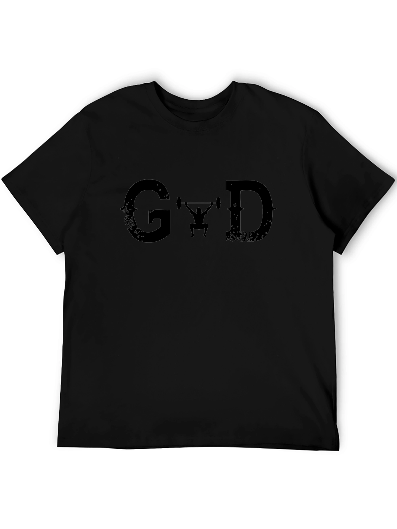 Graphic Print Mens T-Shirt - Gym & Weightlifting