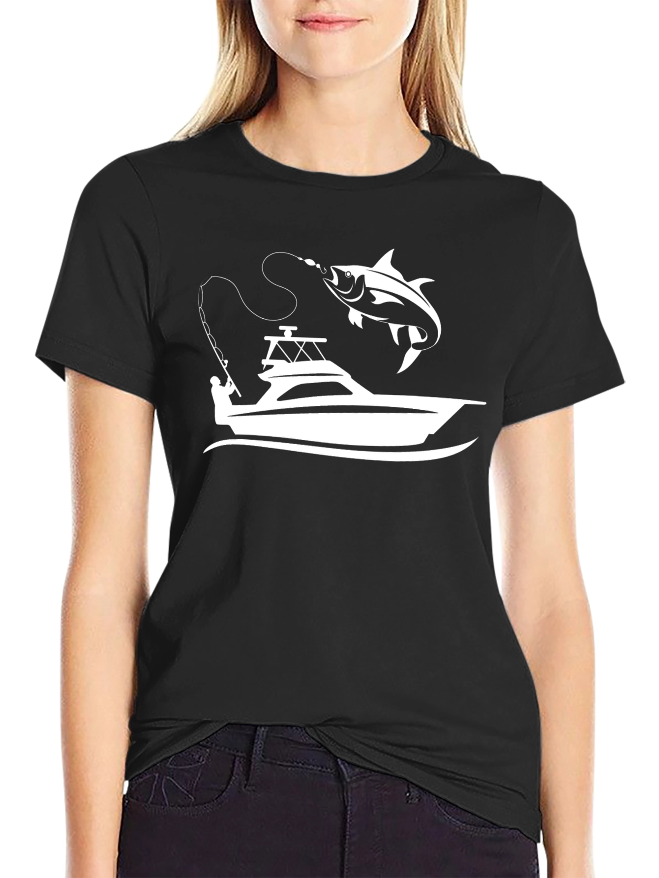 Fishing Boat Graphic Tee