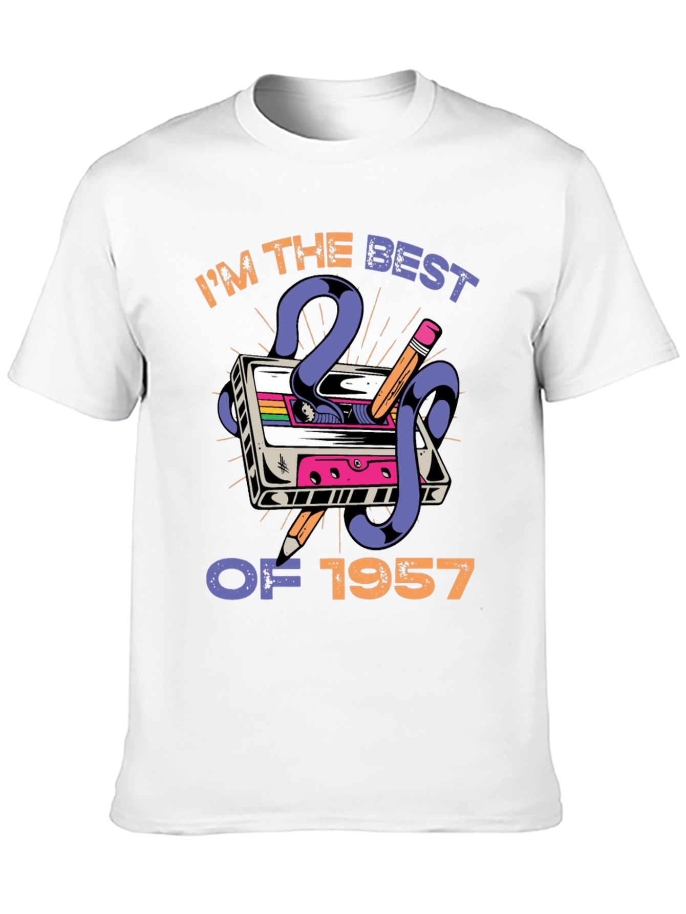 Best of 1957 Cassette Tape Graphic T-Shirt