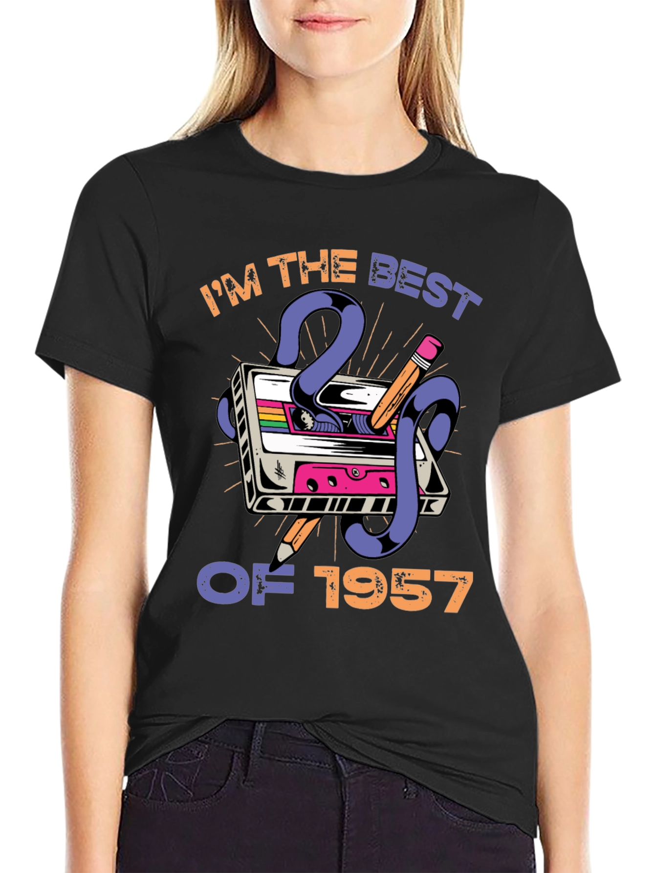 Best of 1957 Cassette Tape Graphic T-Shirt