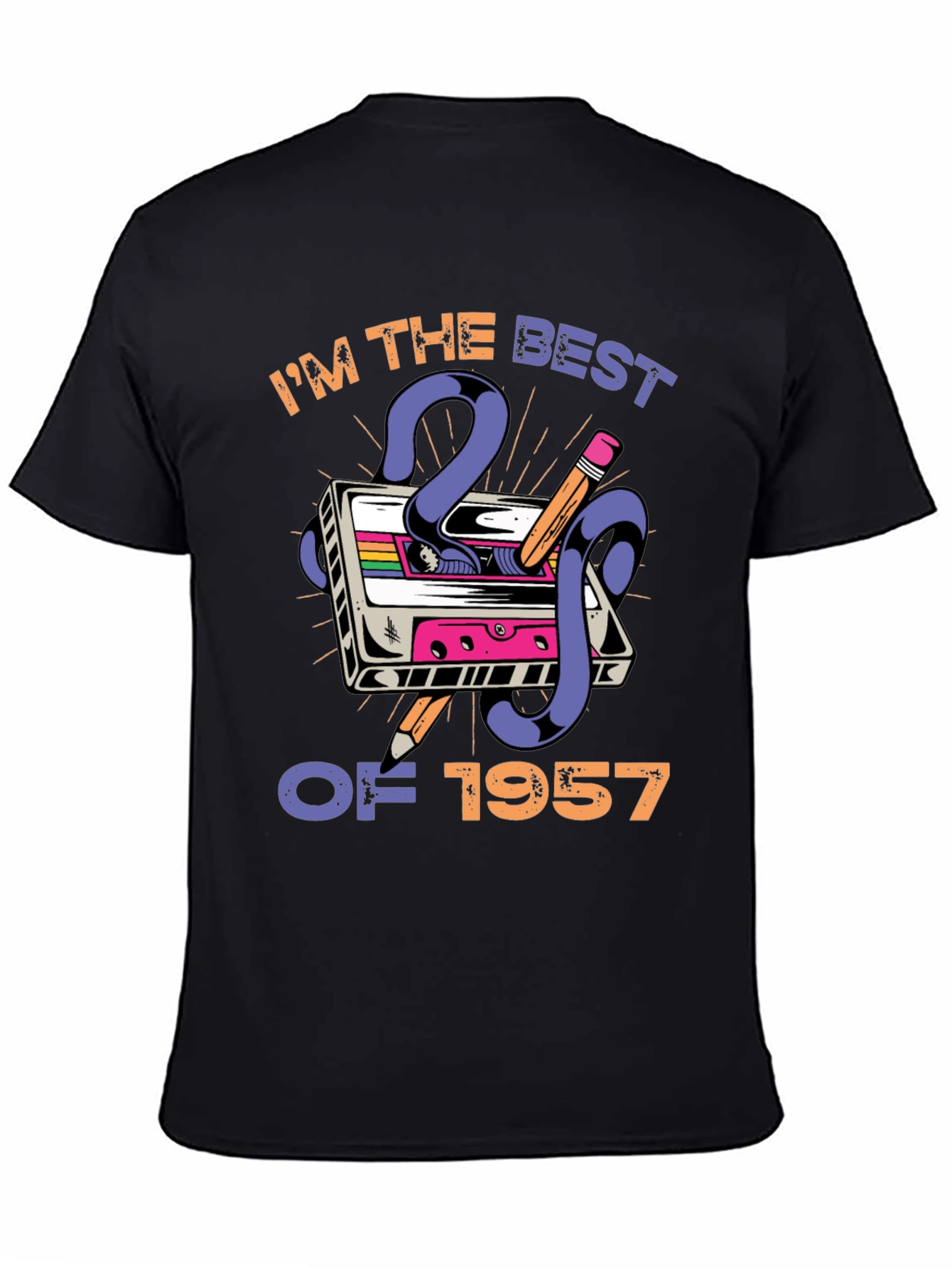 Best of 1957 Cassette Tape Graphic T-Shirt