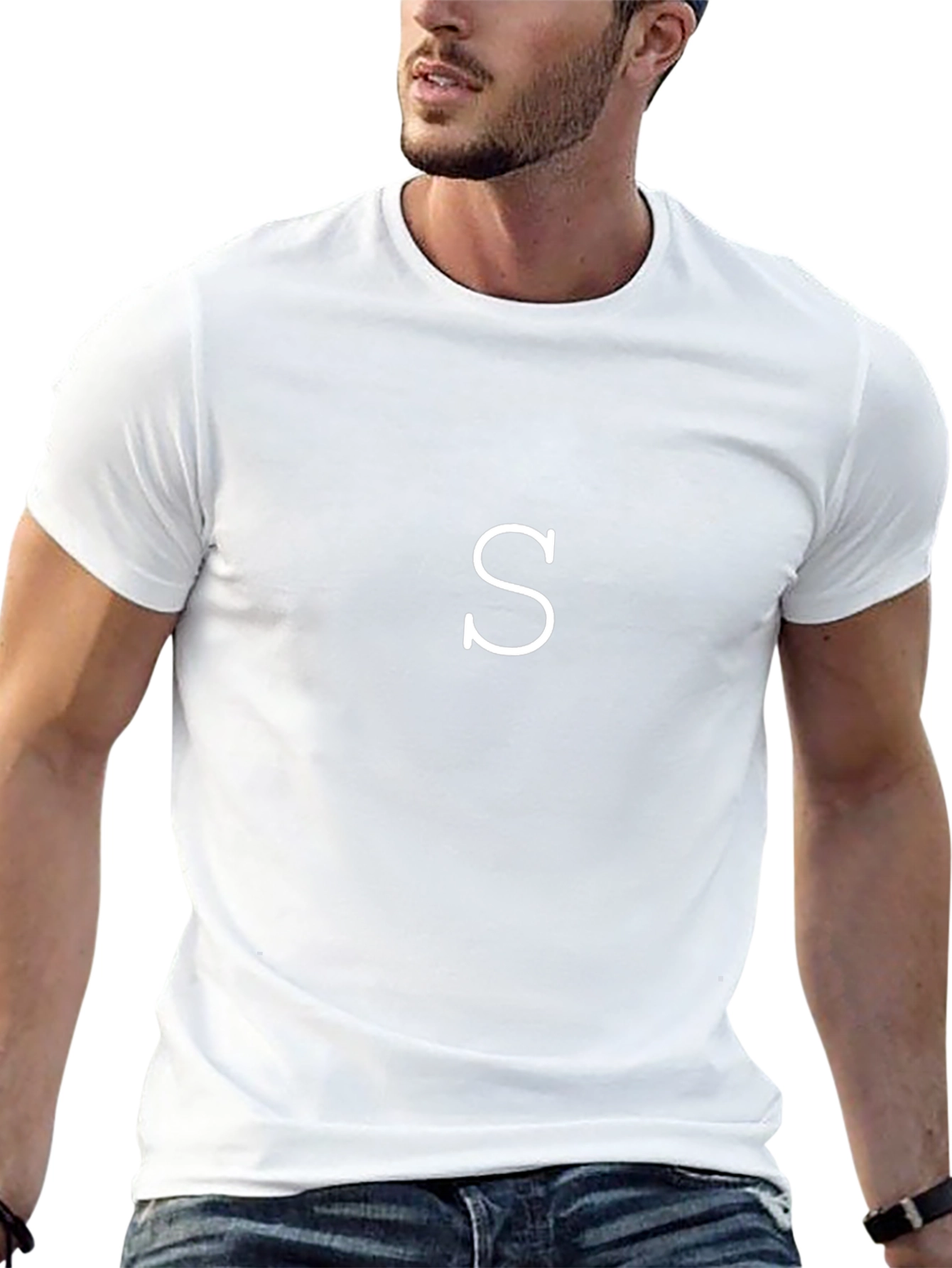 Minimalist S Black T-Shirt