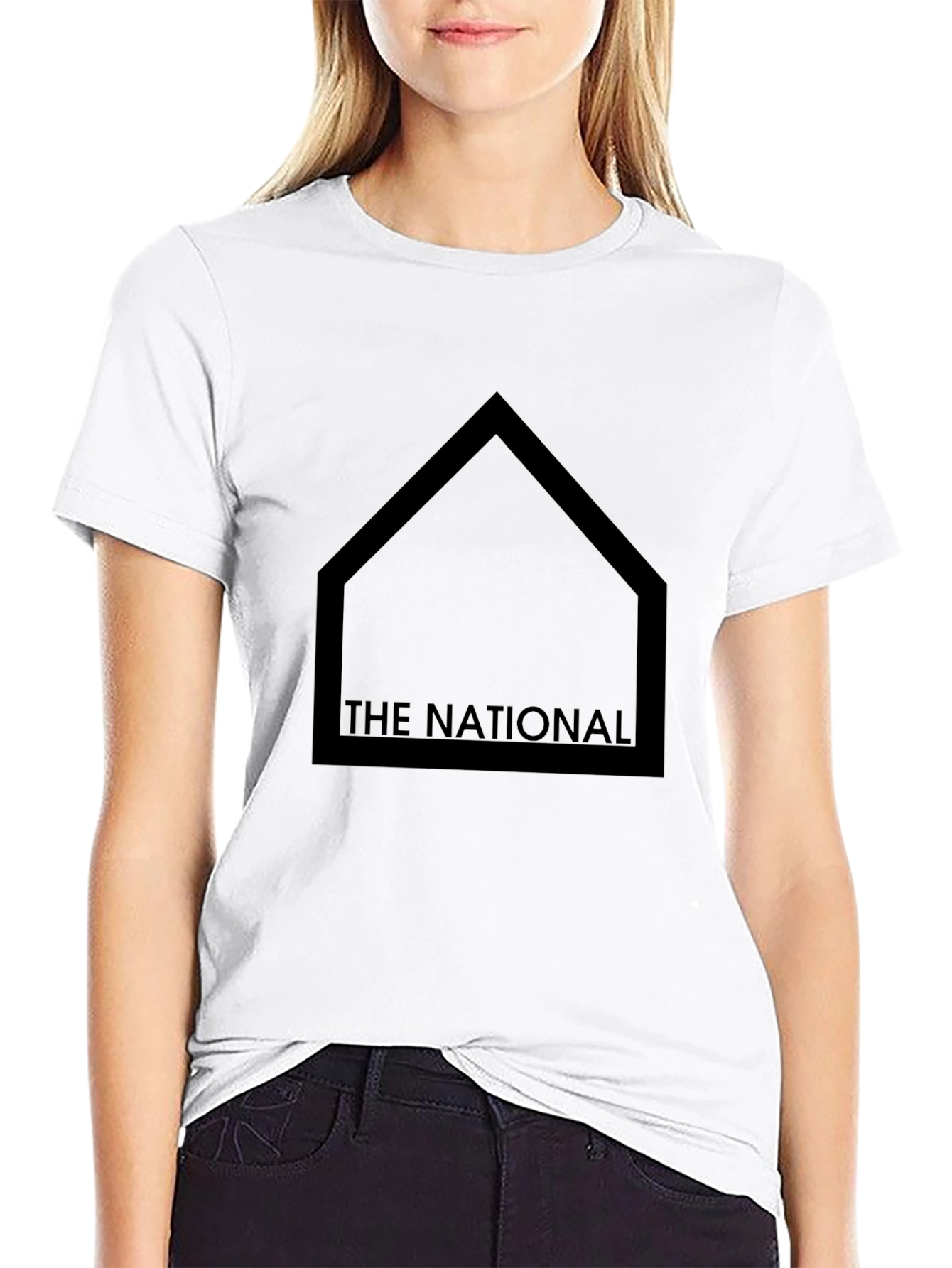 The National Band Logo Black T-Shirt