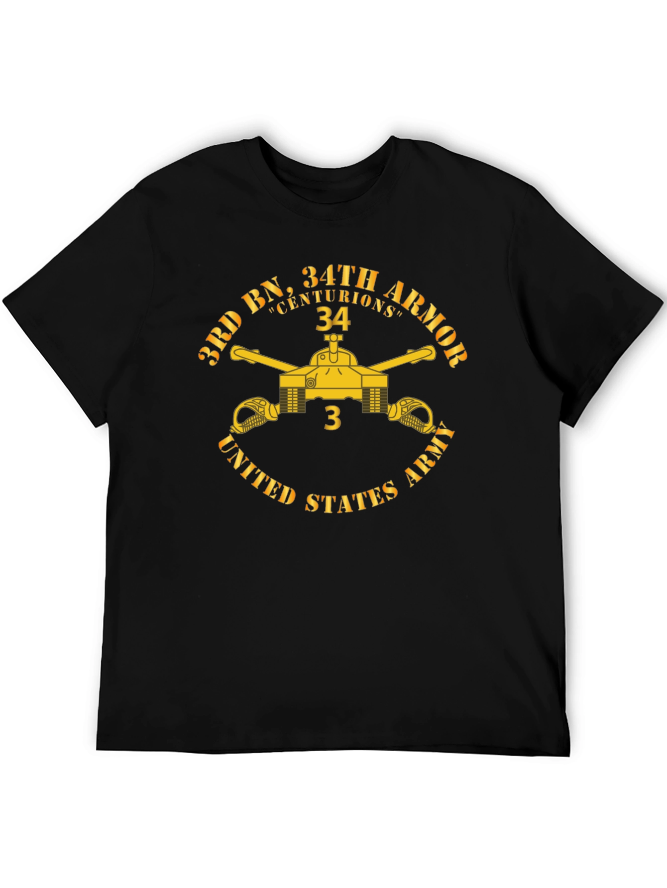 3rd BN 34th Armor Centurions US Army T-Shirt