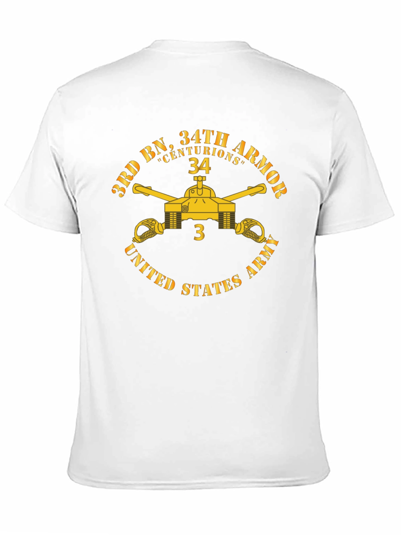 3rd BN 34th Armor Centurions US Army T-Shirt