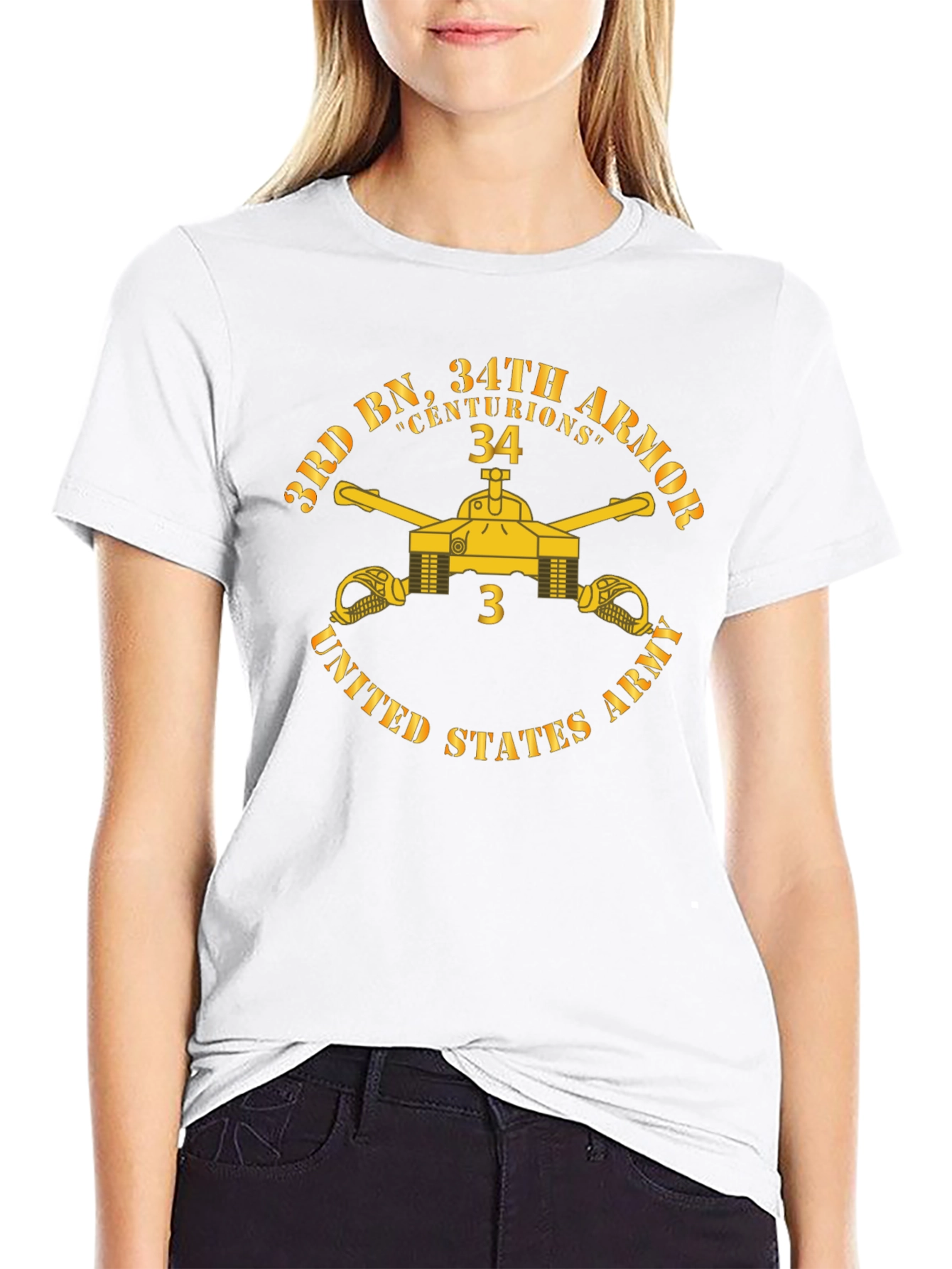 3rd BN 34th Armor Centurions US Army T-Shirt