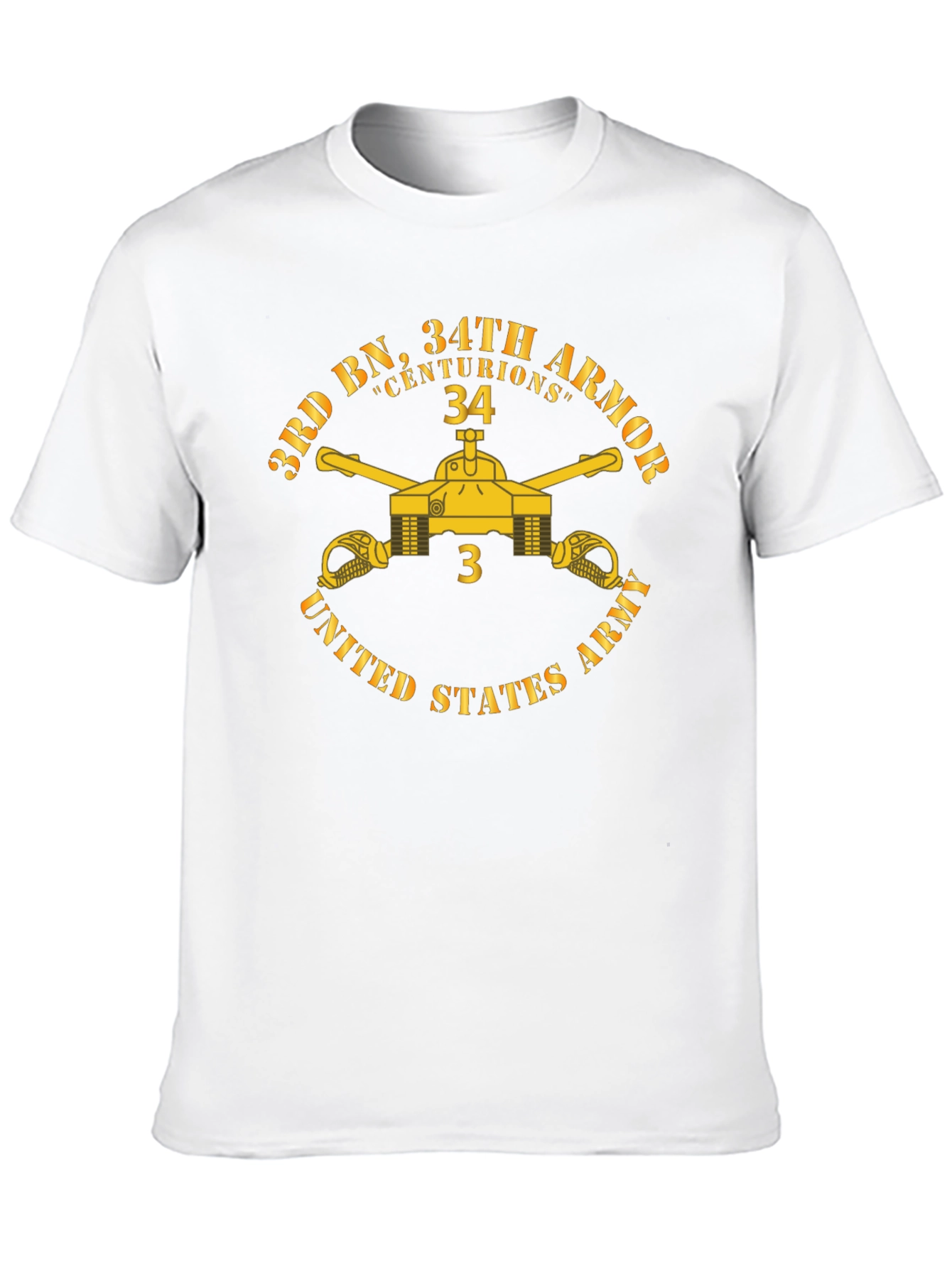 3rd BN 34th Armor Centurions US Army T-Shirt