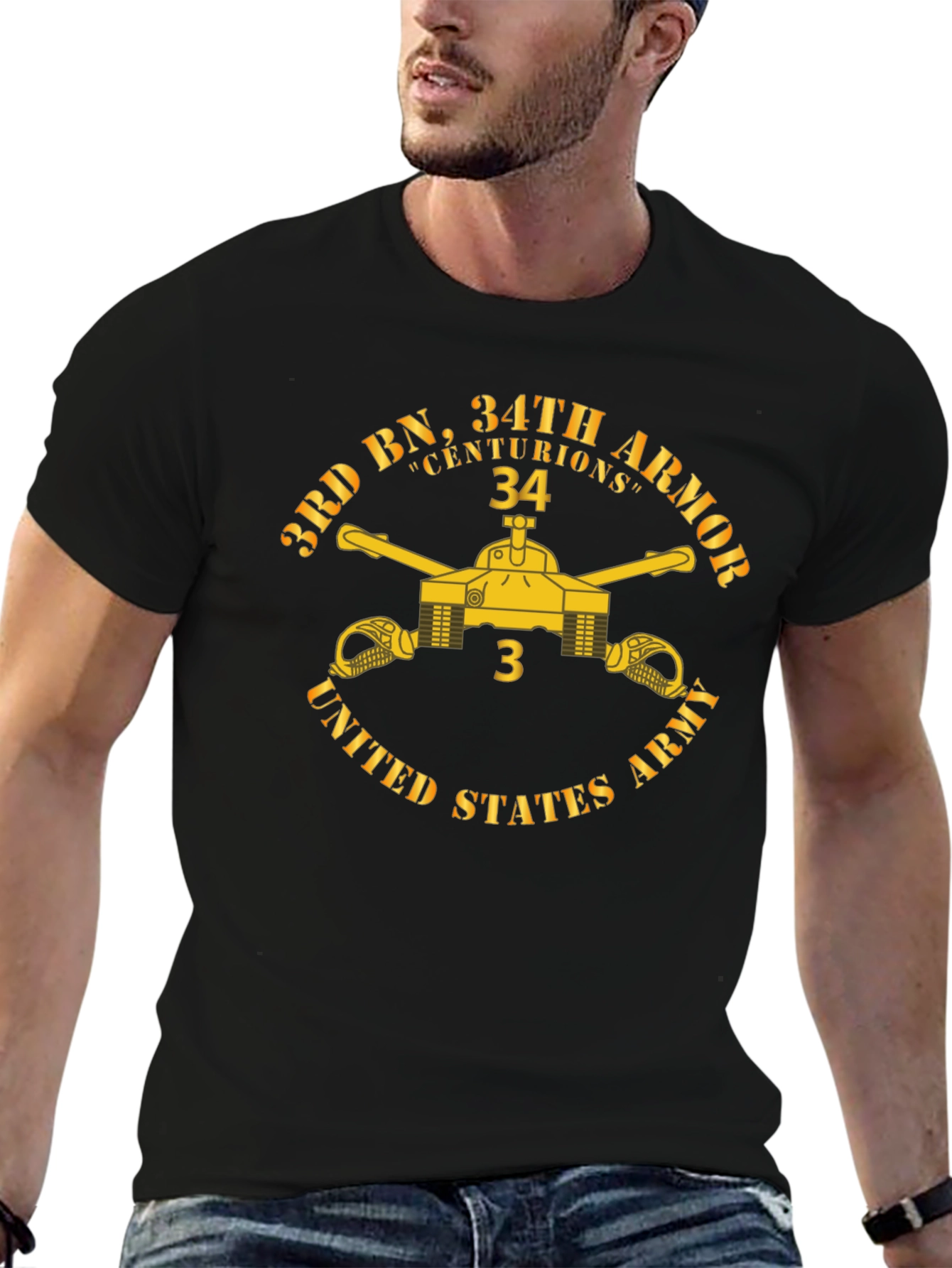 3rd BN 34th Armor Centurions US Army T-Shirt